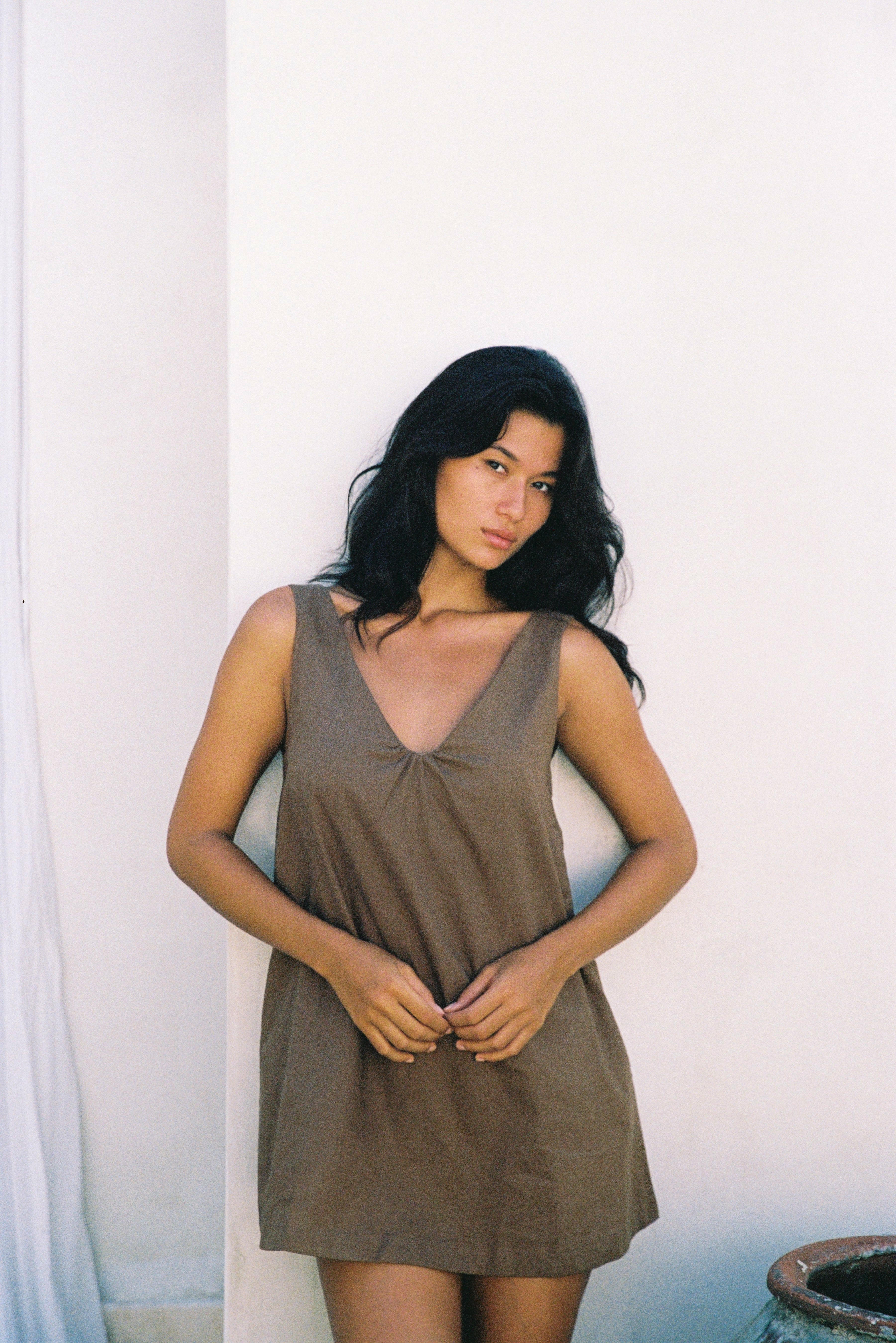 Pia Mini Dress | Cocoa