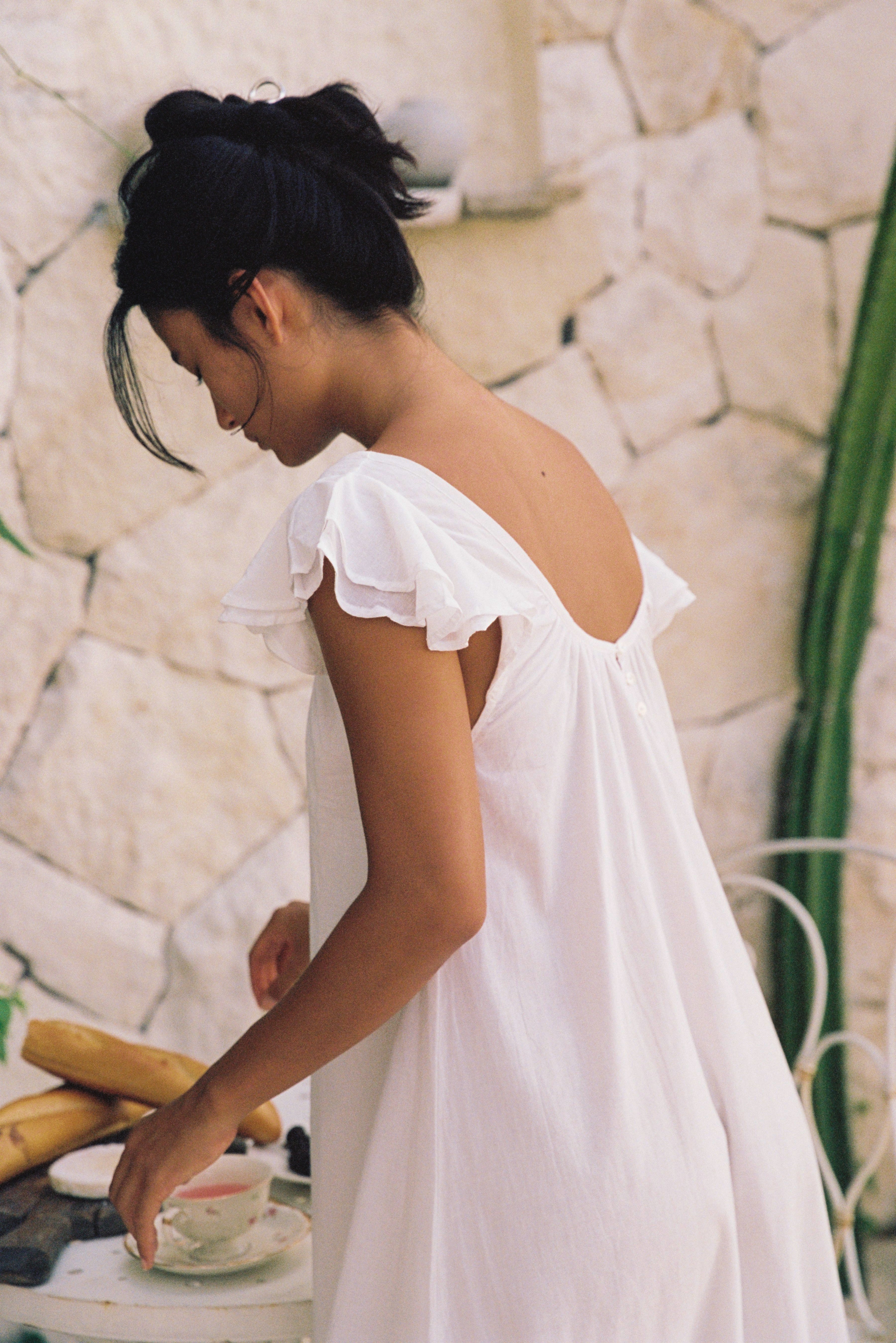 Paloma Maxi Dress | White