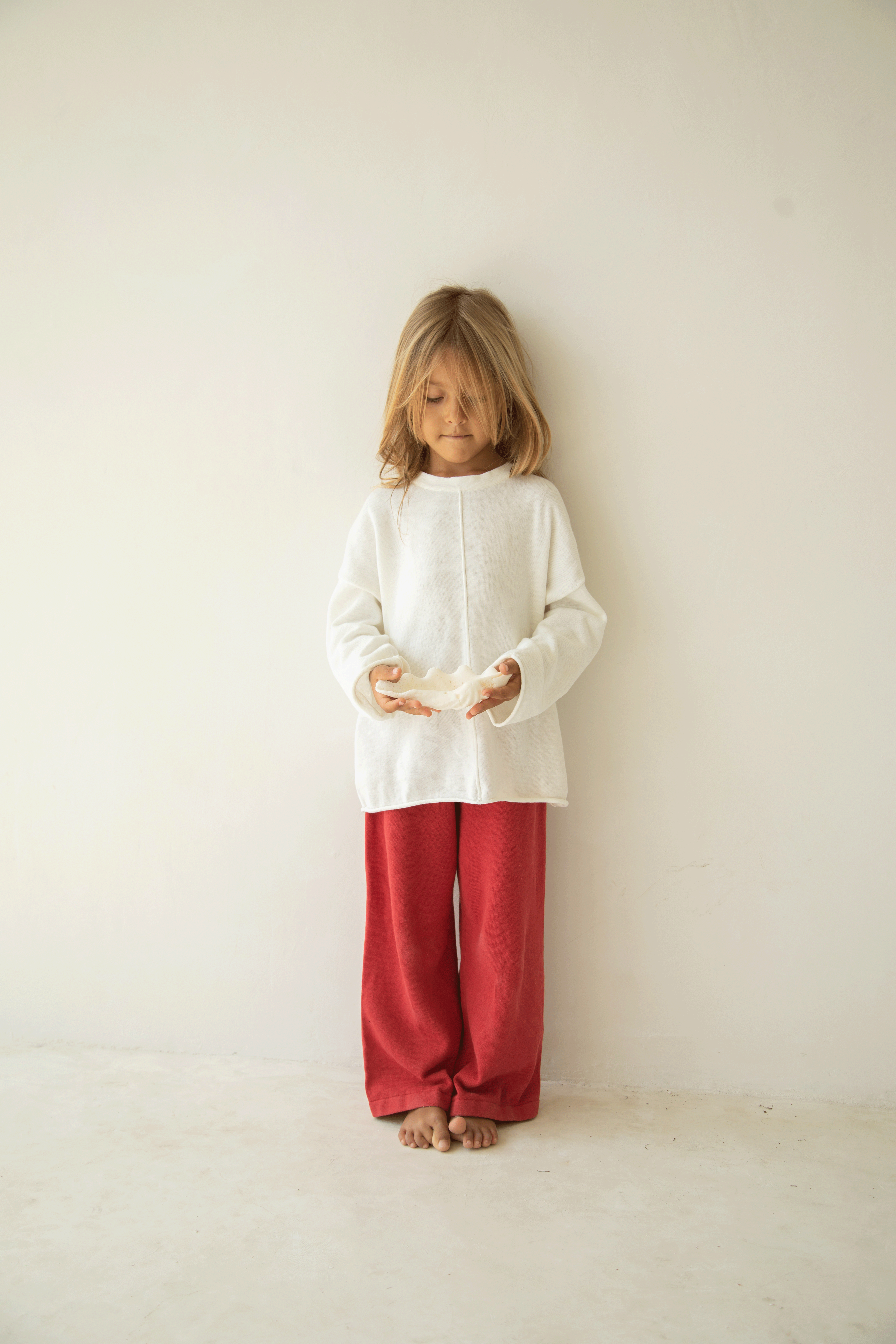 Thin Knit Jumper | Off White
