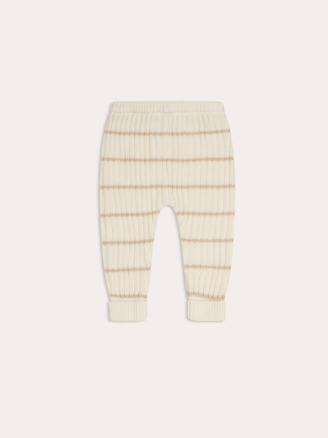 Joey baby knit Pants | Sand Stripe