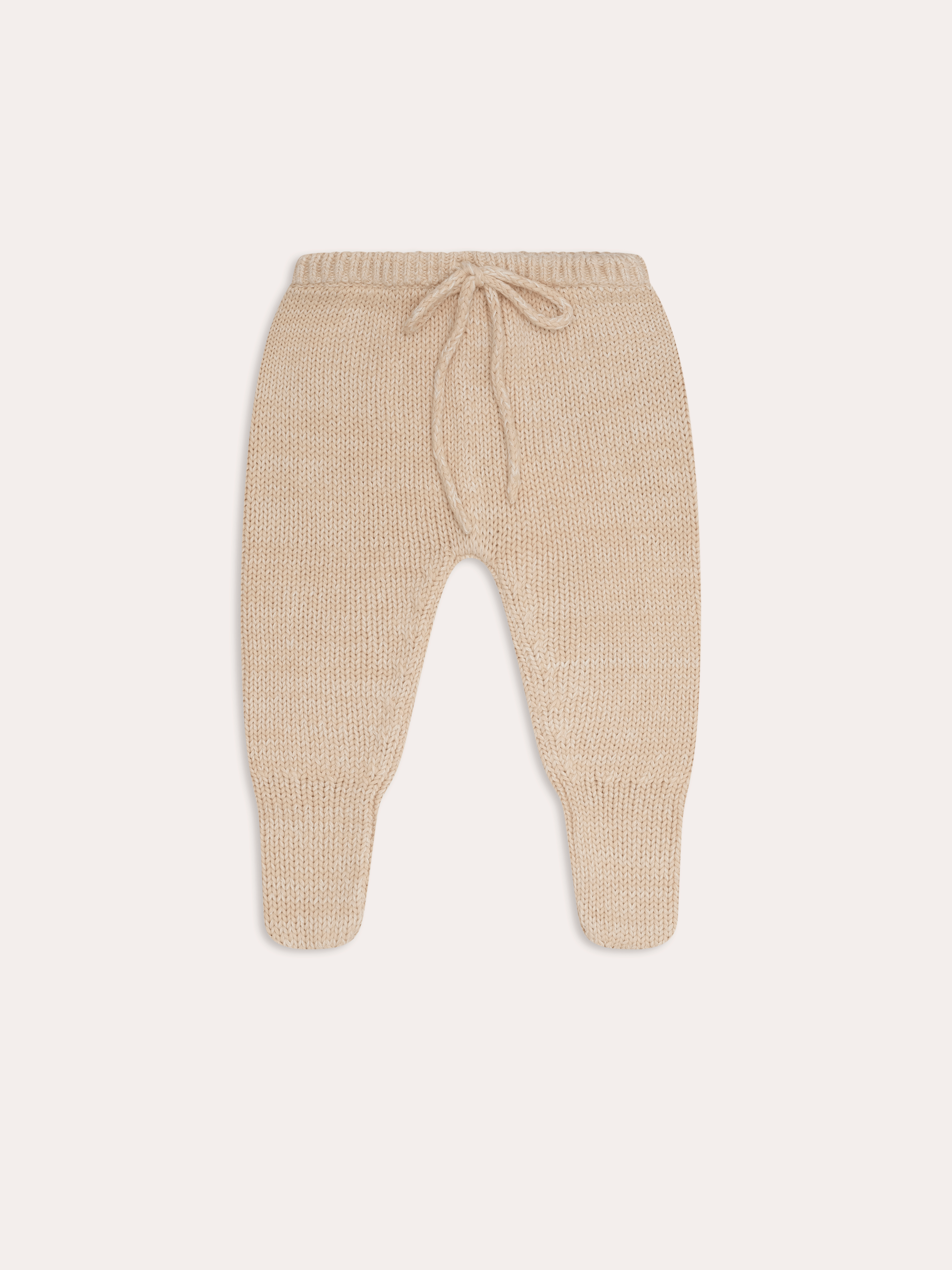 Poet baby knitted Pants | Sand