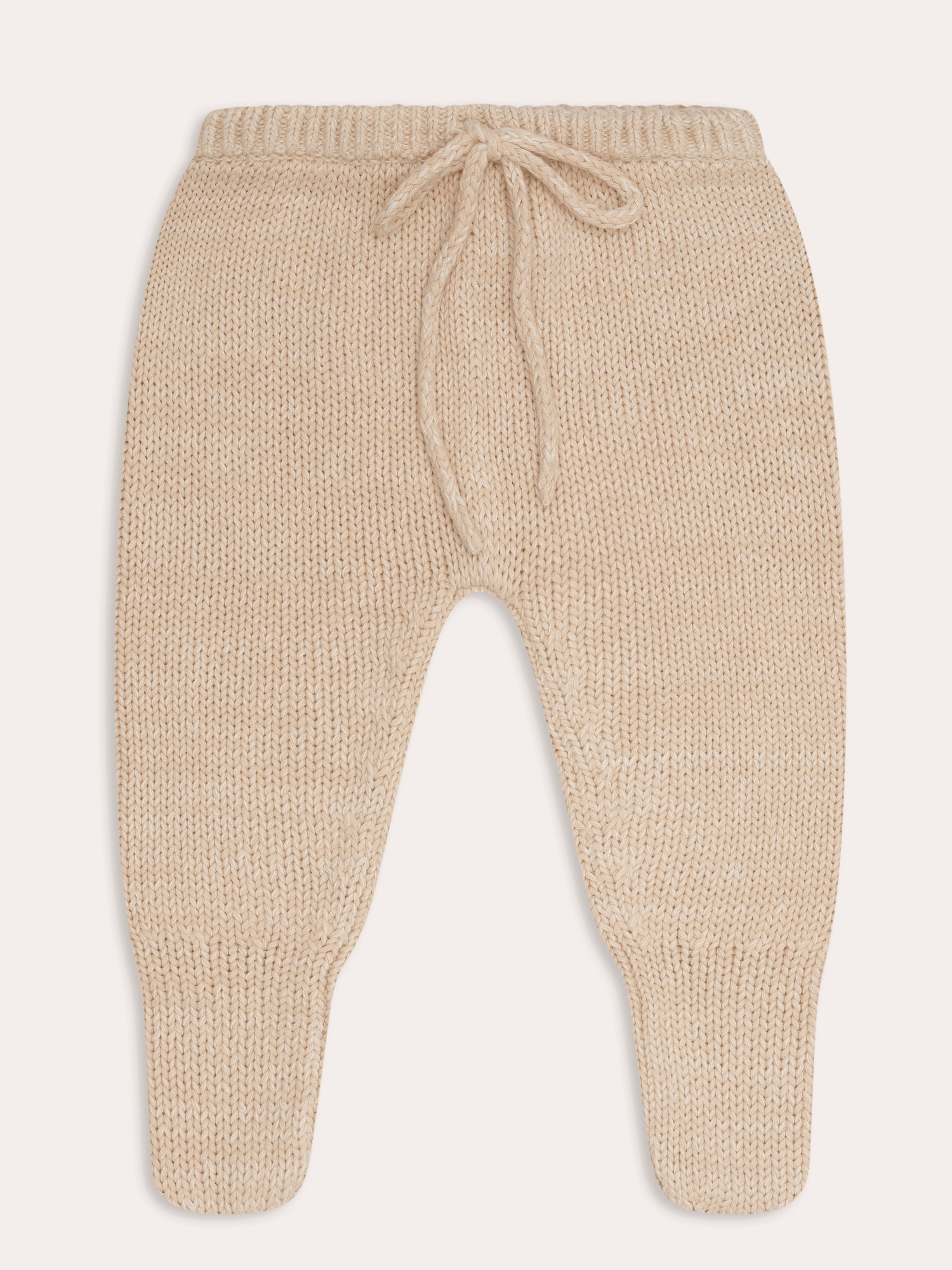 Poet baby knitted Pants | Sand