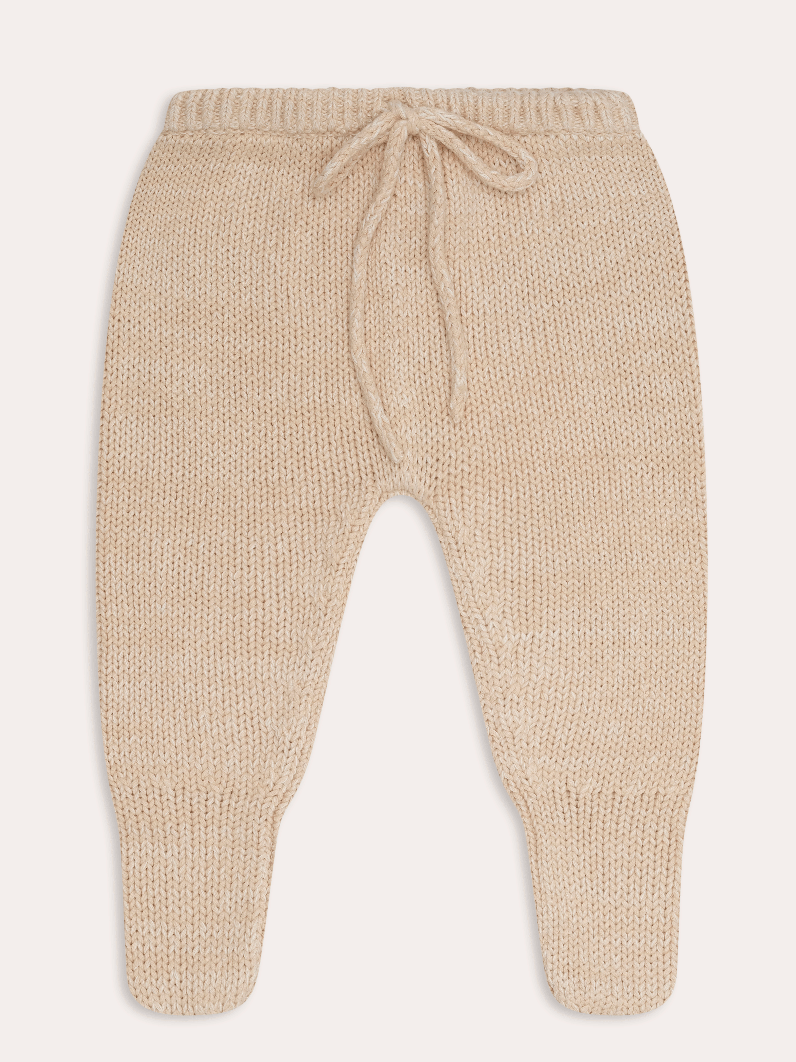 Poet baby knitted Pants | Sand
