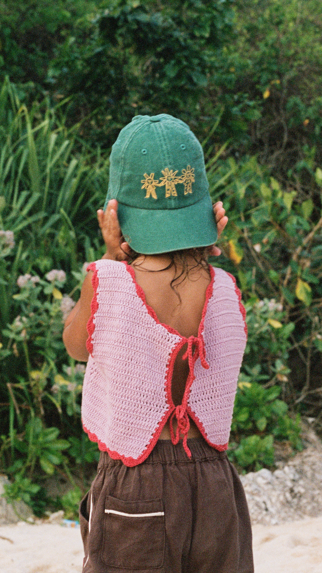 Dancing Flowers Cap | Forest