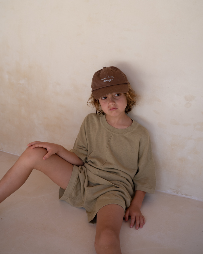 Lightweight Knit Tee | Moss