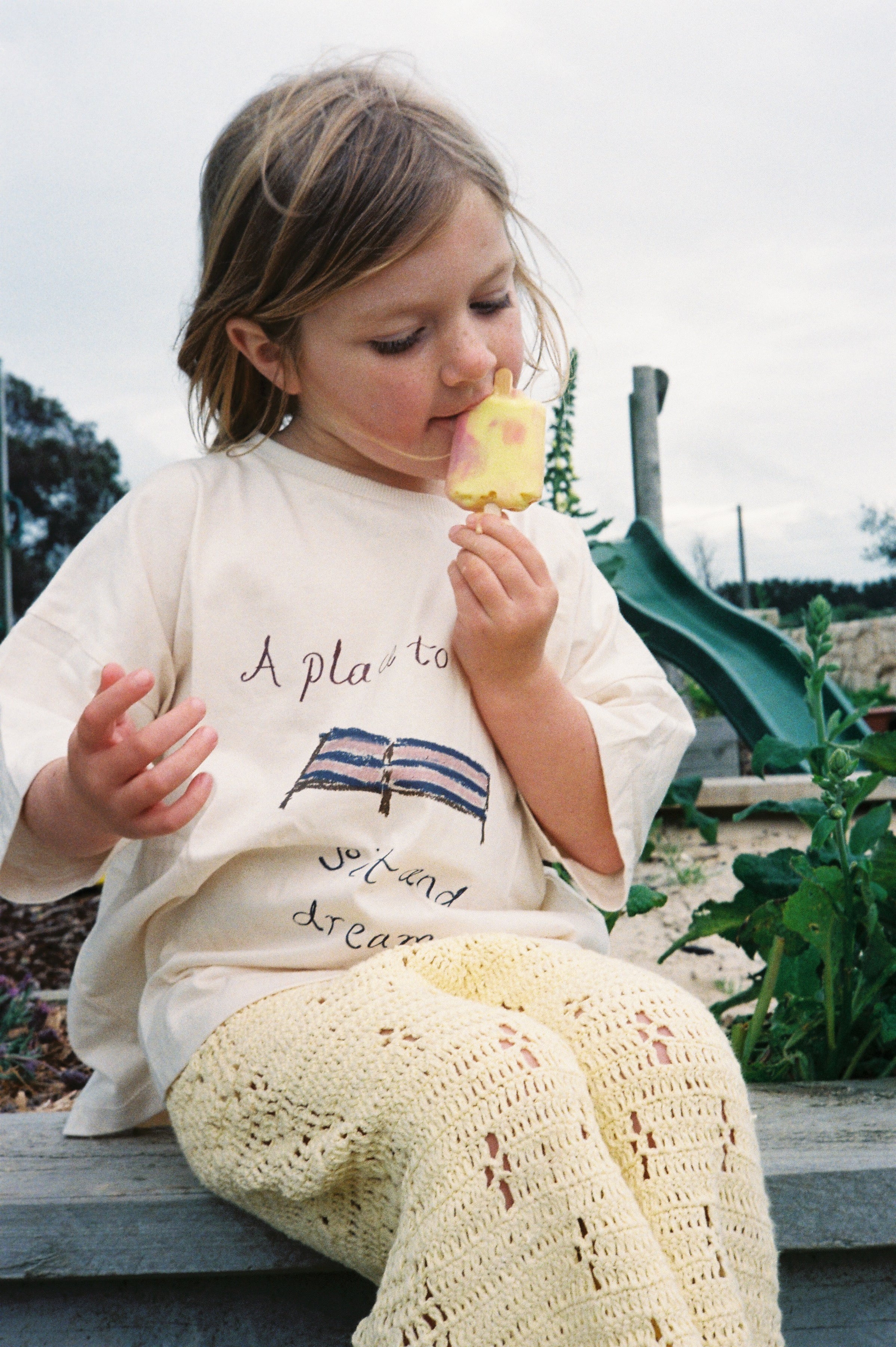 Sit & Dream Artist Collab Tee | Natural