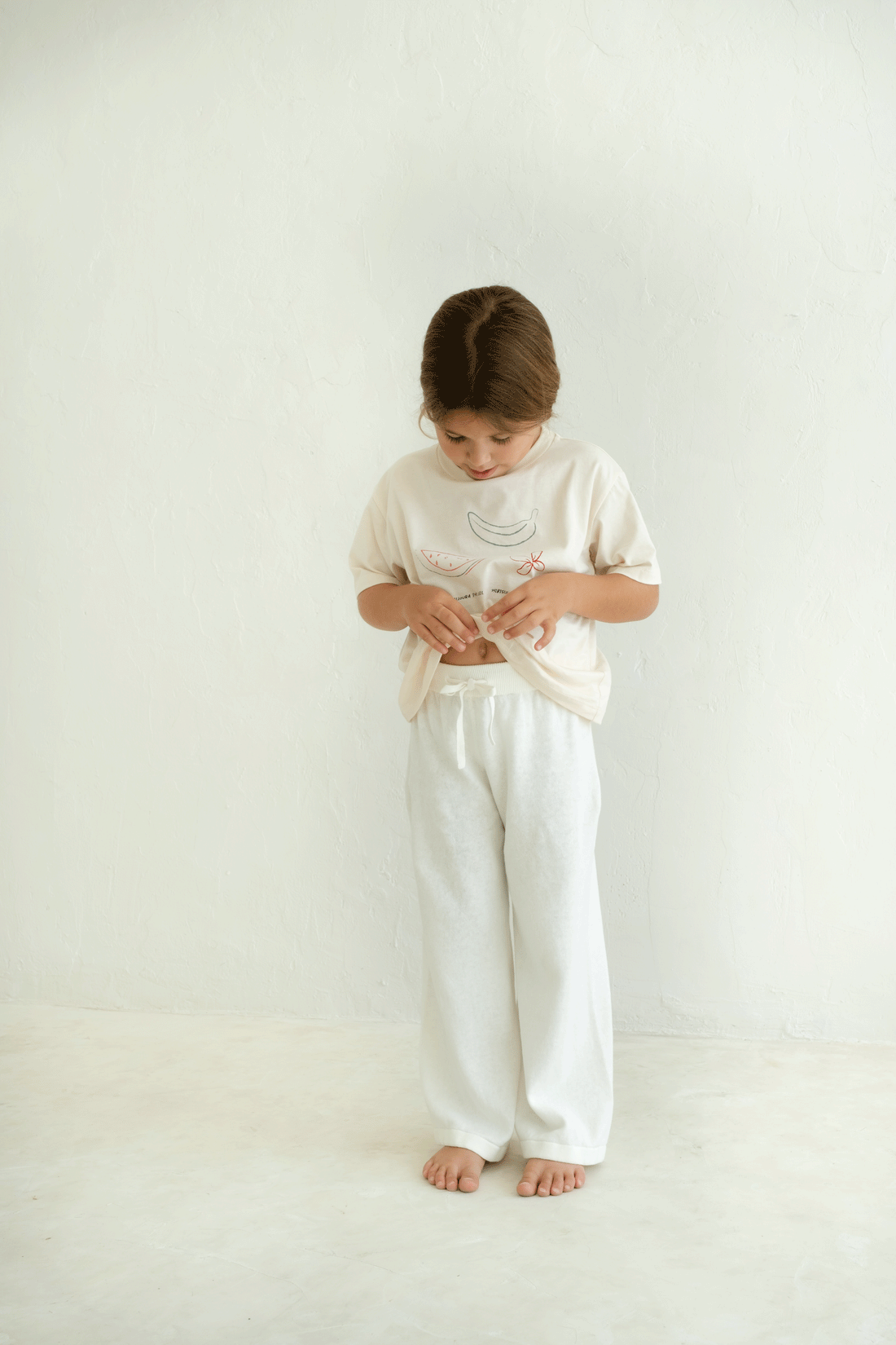 Thin Knit Pants | Off white