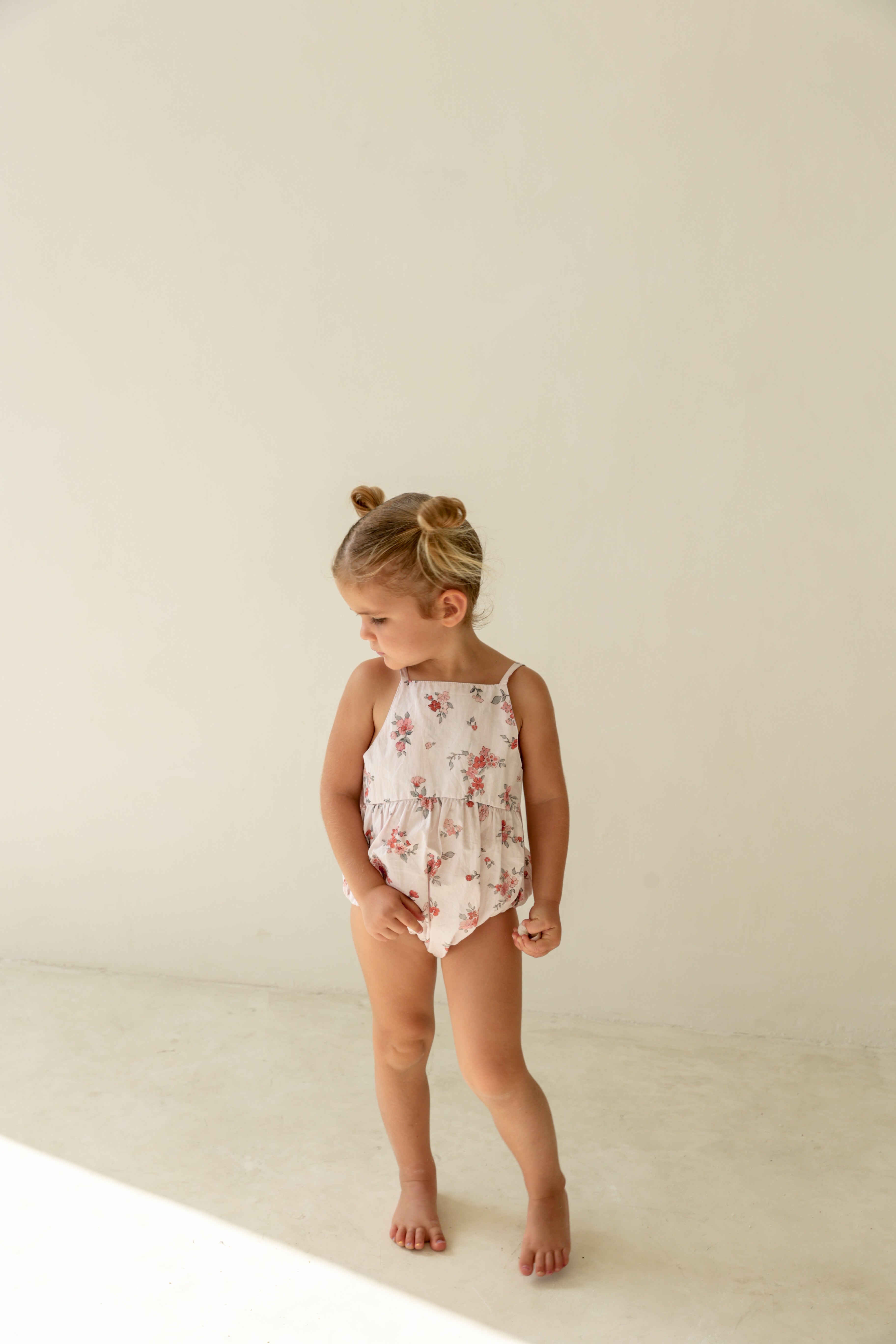 Field Romper | Desert flower print