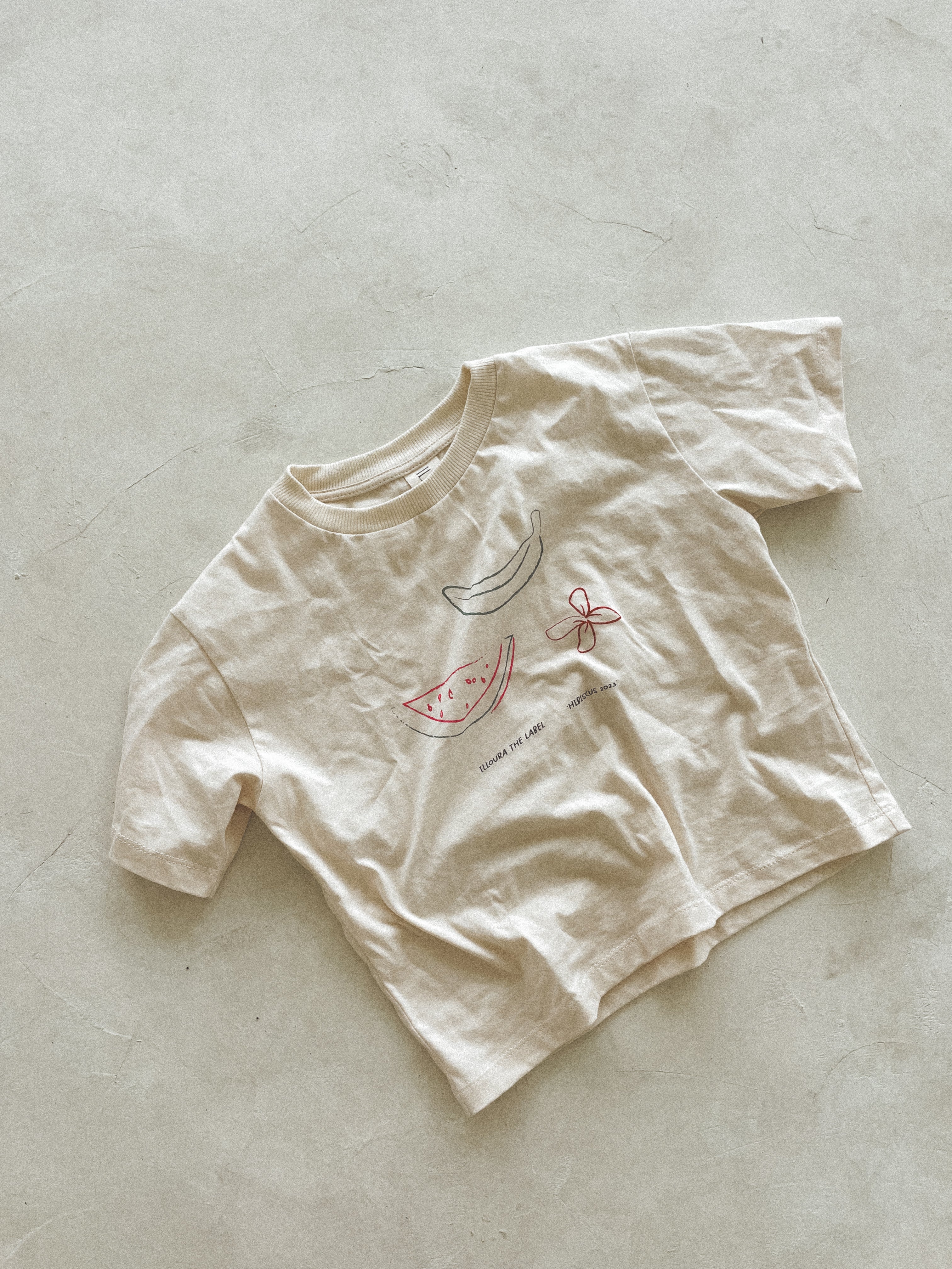 Hibiscus tee | Undyed