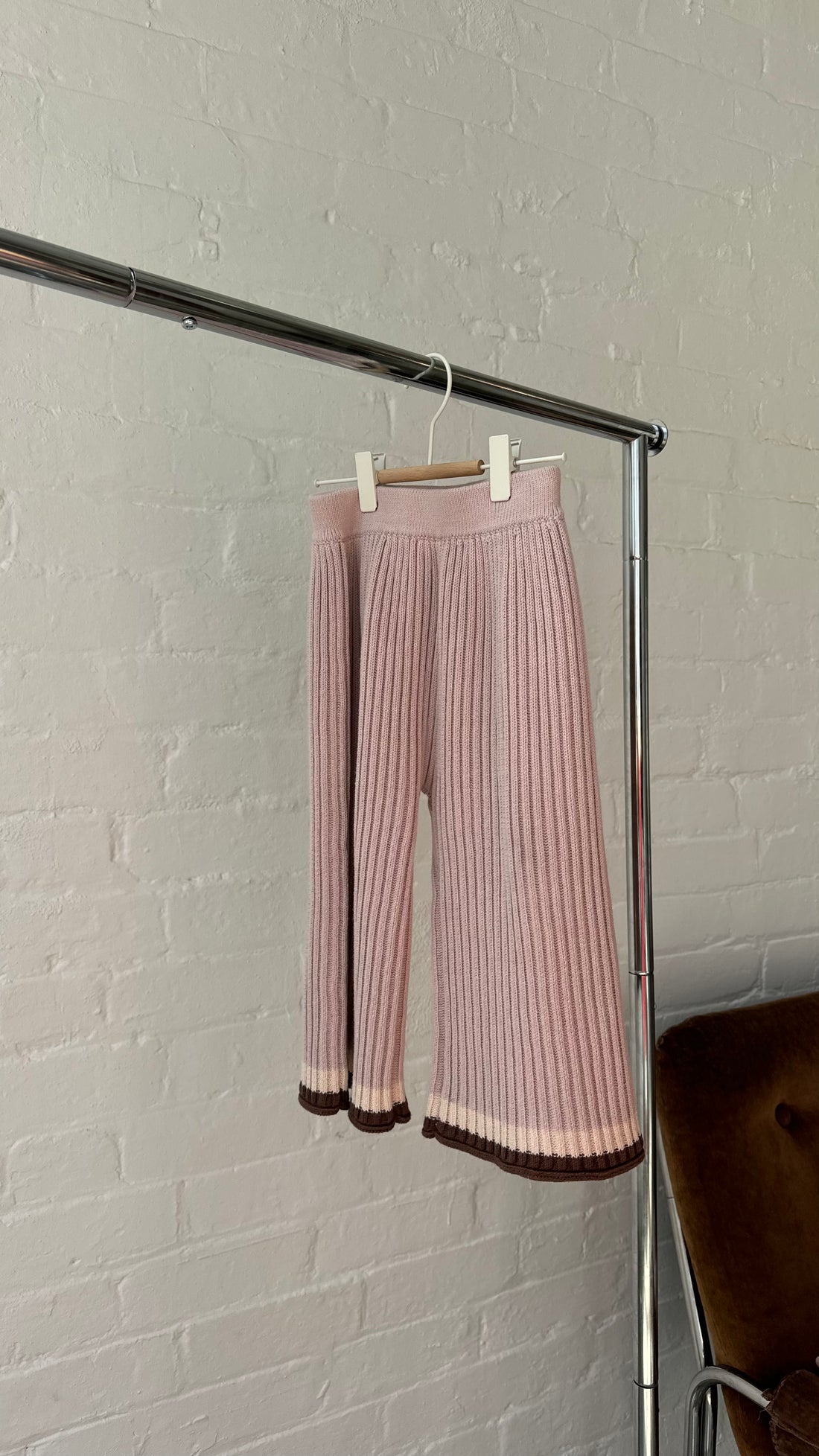 Essential Knit Pant | Dusty Pink
