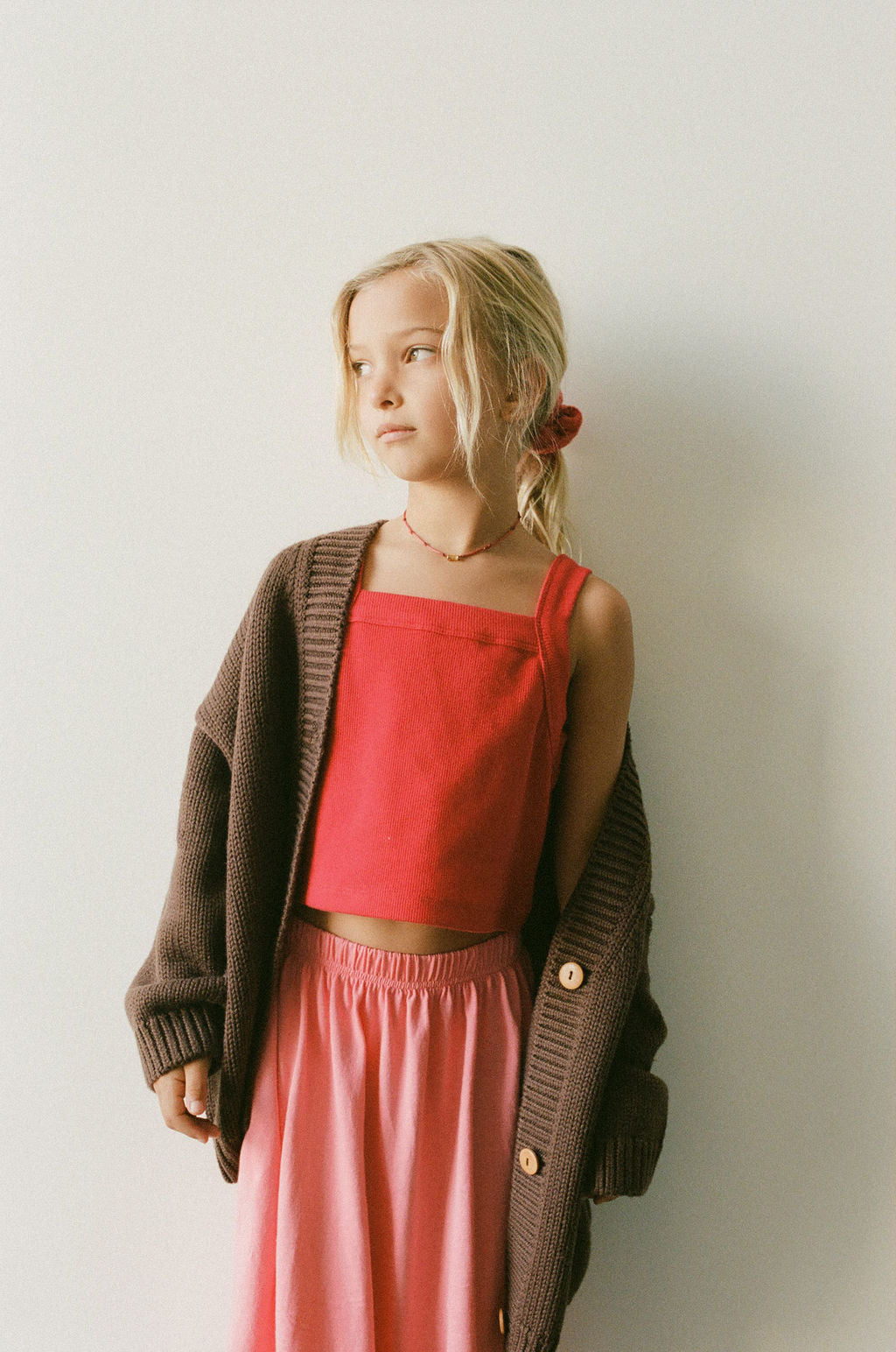 Rib Singlet | Red
