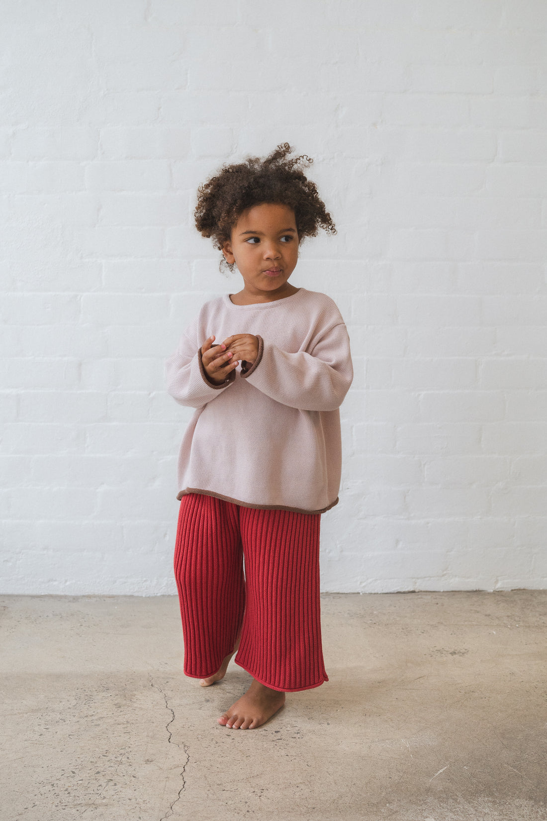 Essential Knit Pant | Chilli