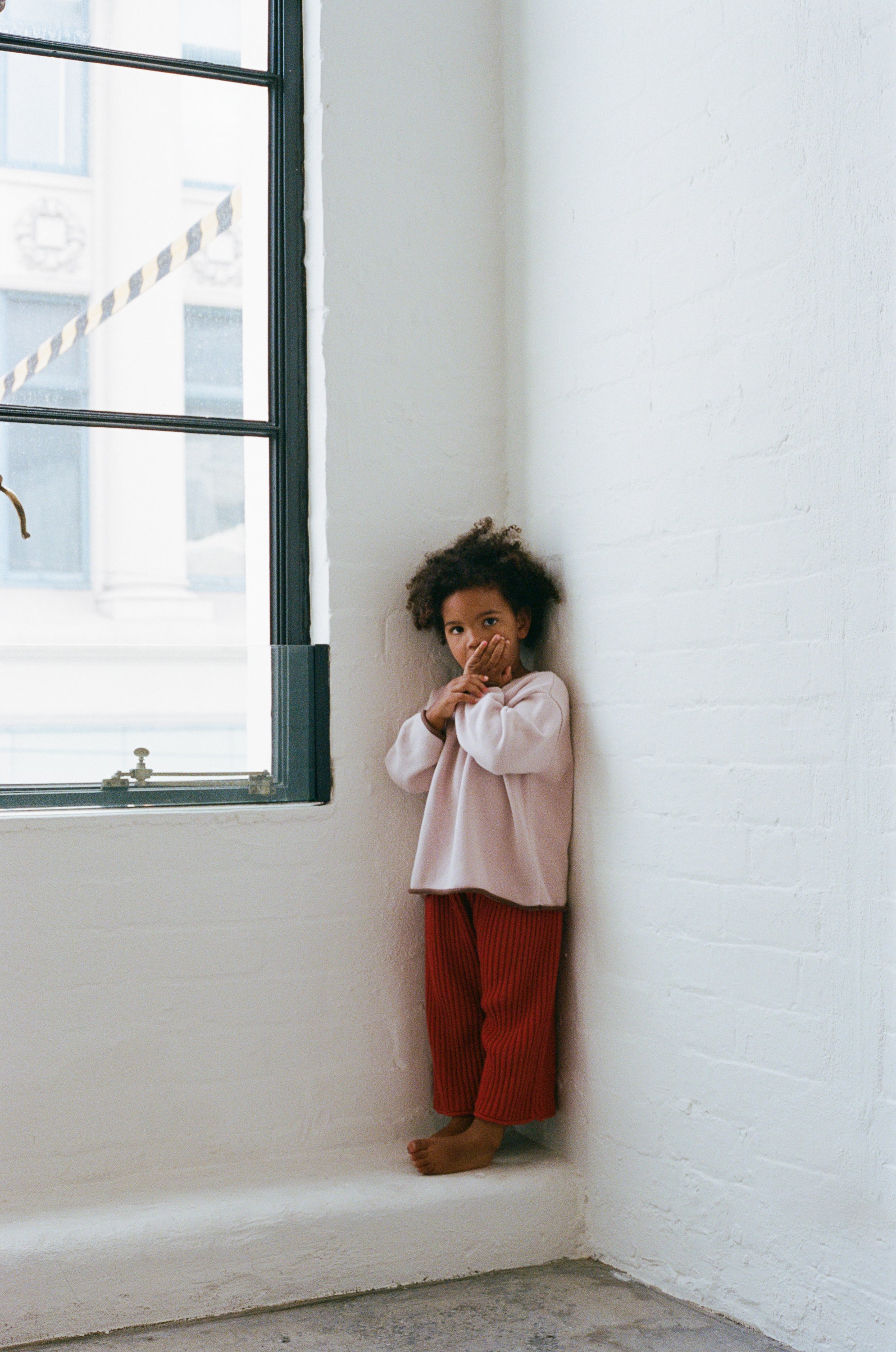 Essential Knit Jumper | Dusty Pink