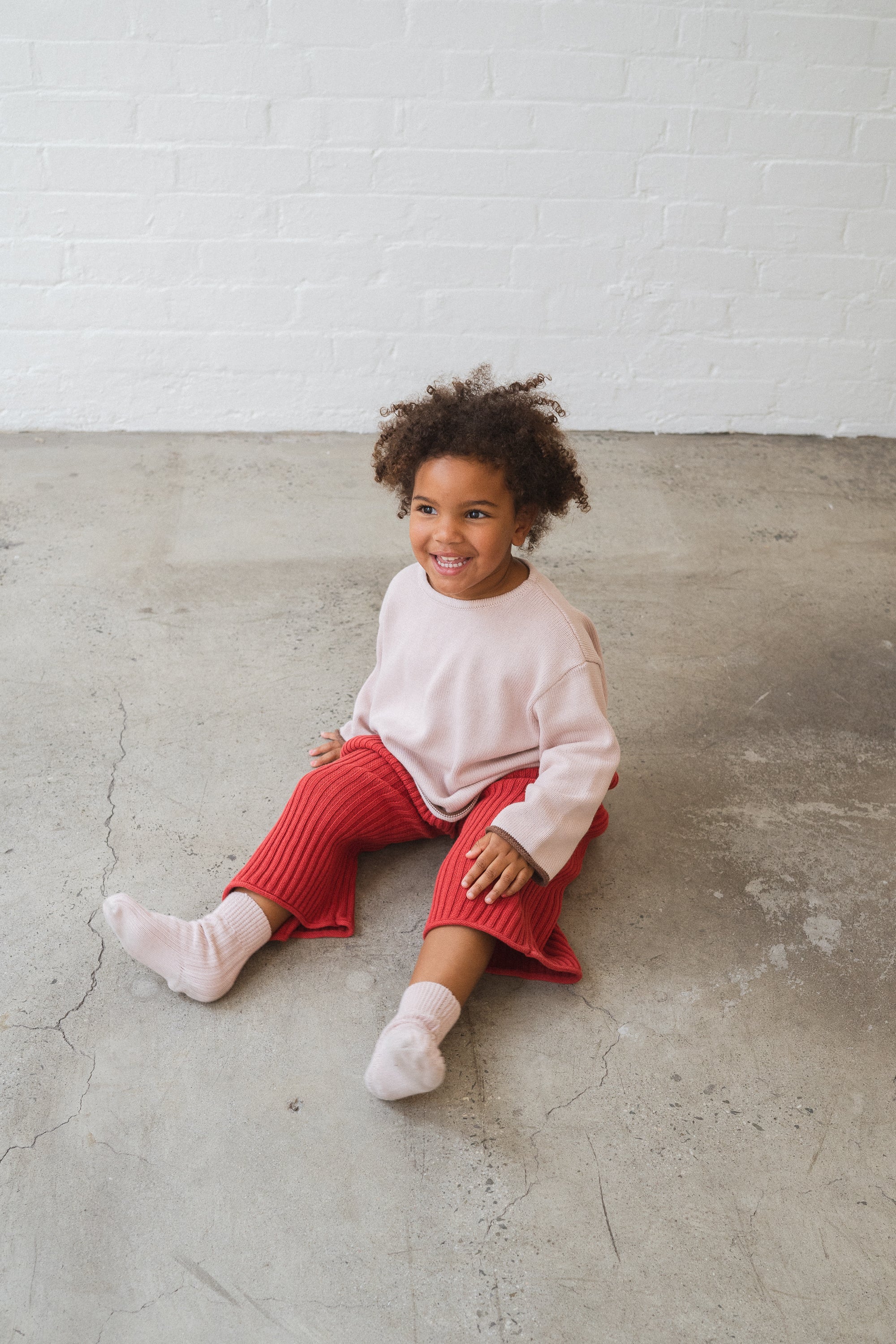 Knit Socks | Dusty Pink