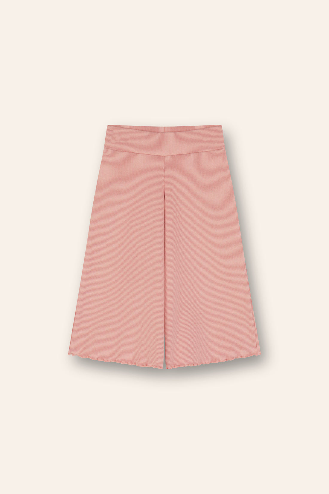 Rib Pants | Pink