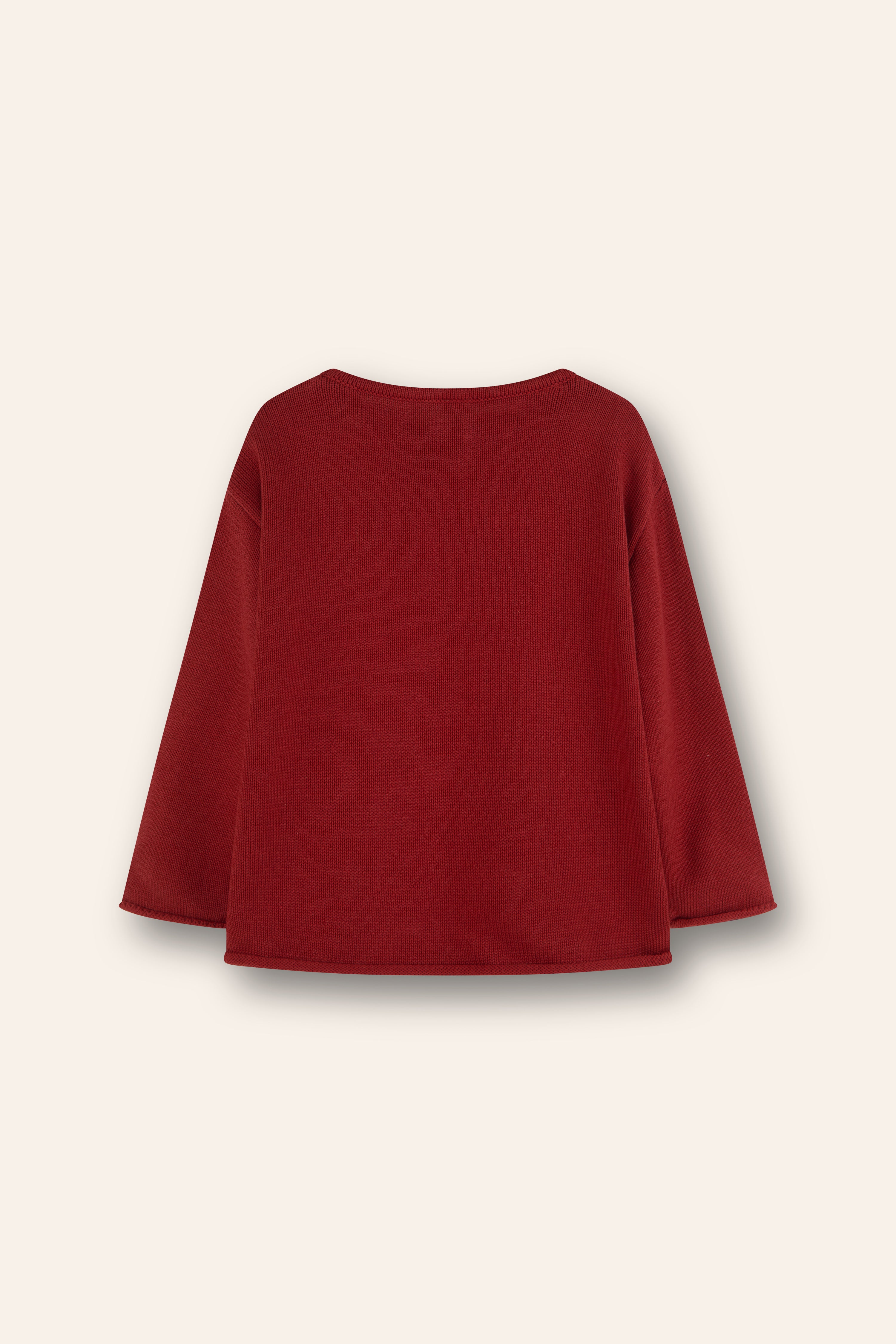 Essential Knit Jumper | Chilli
