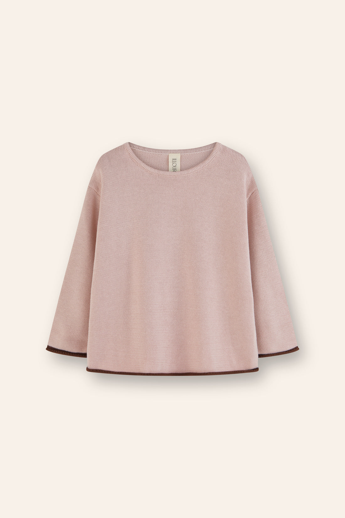 Essential Knit Jumper | Dusty Pink