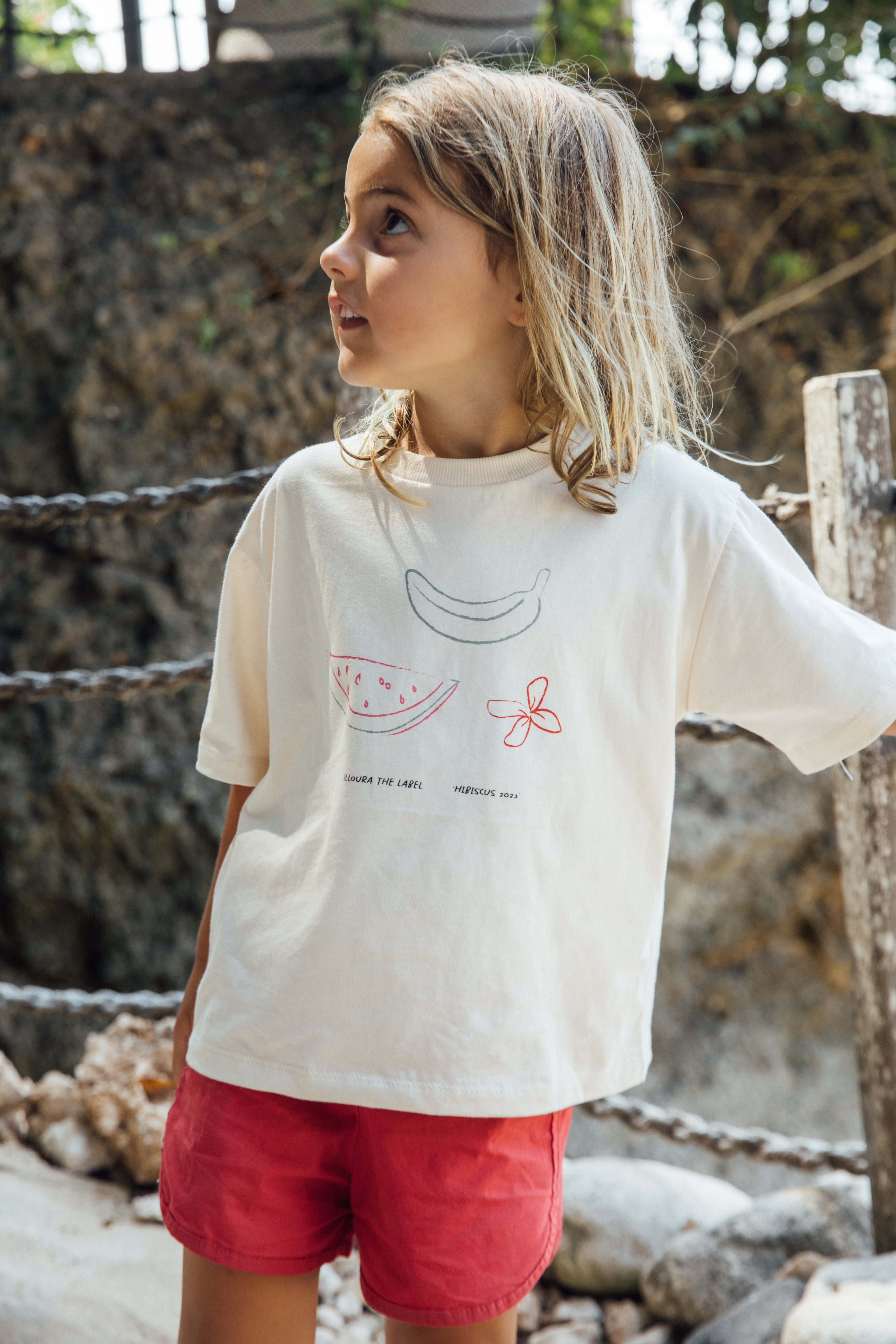 Hibiscus tee | Undyed