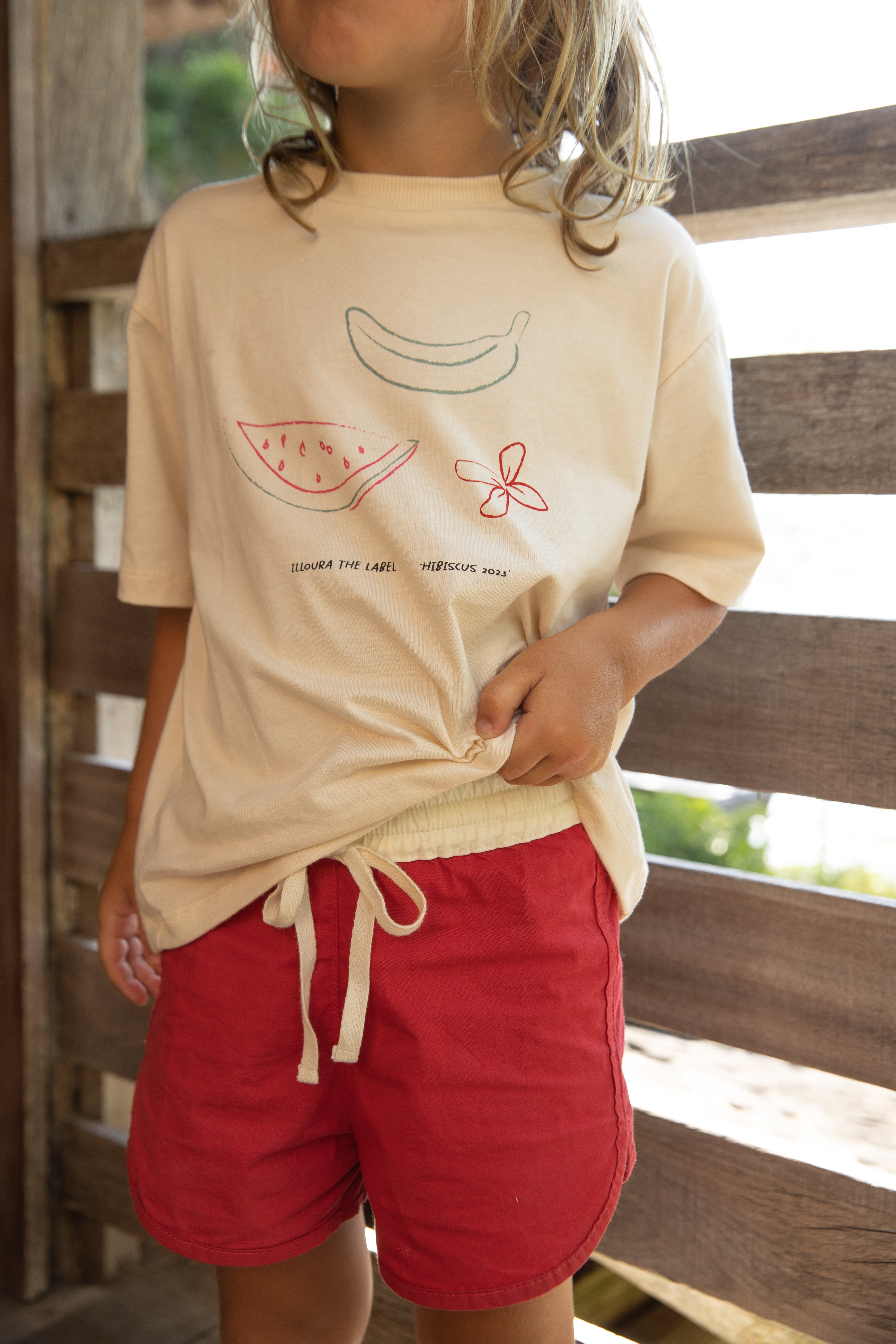 Hibiscus tee | Undyed