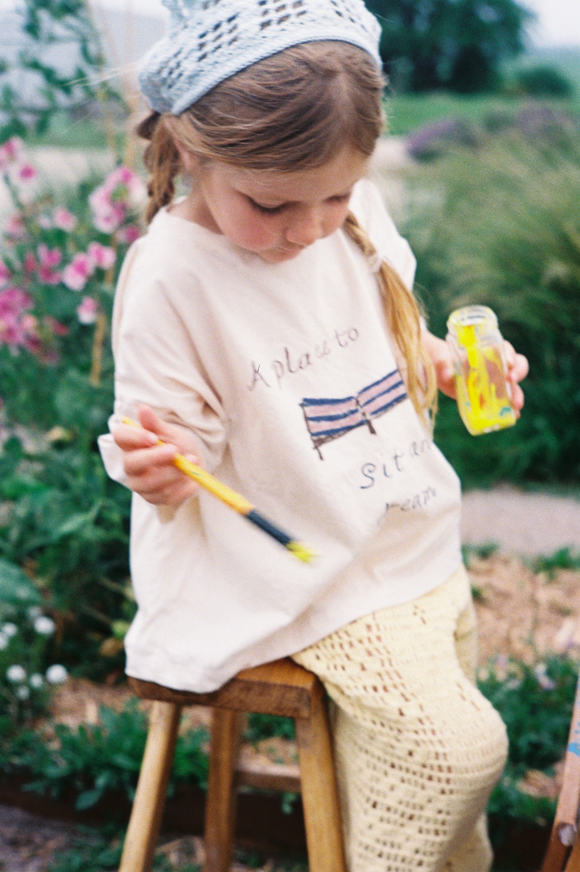 Sit & Dream Artist Collab Tee | Natural