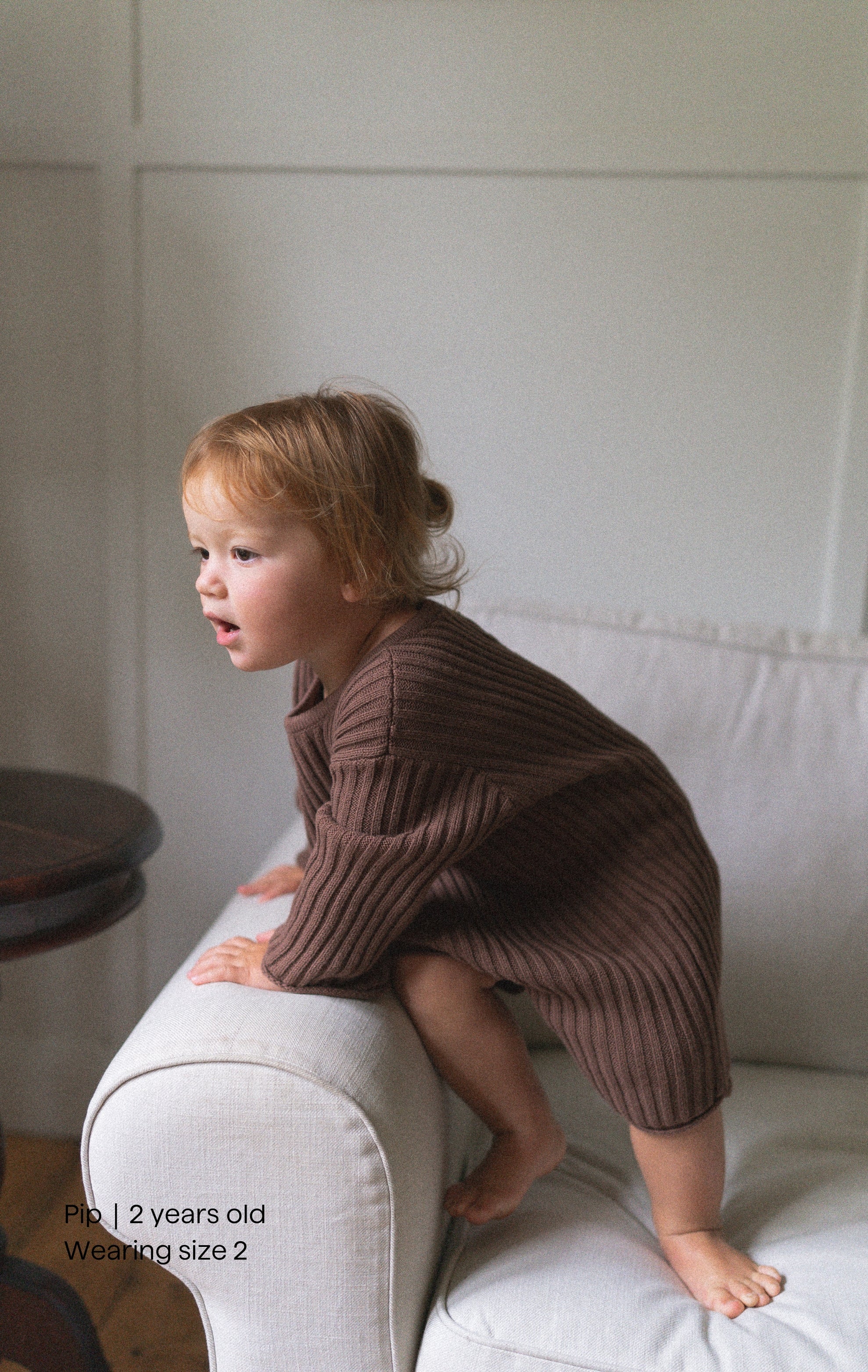 Essential Knit Romper | Cocoa