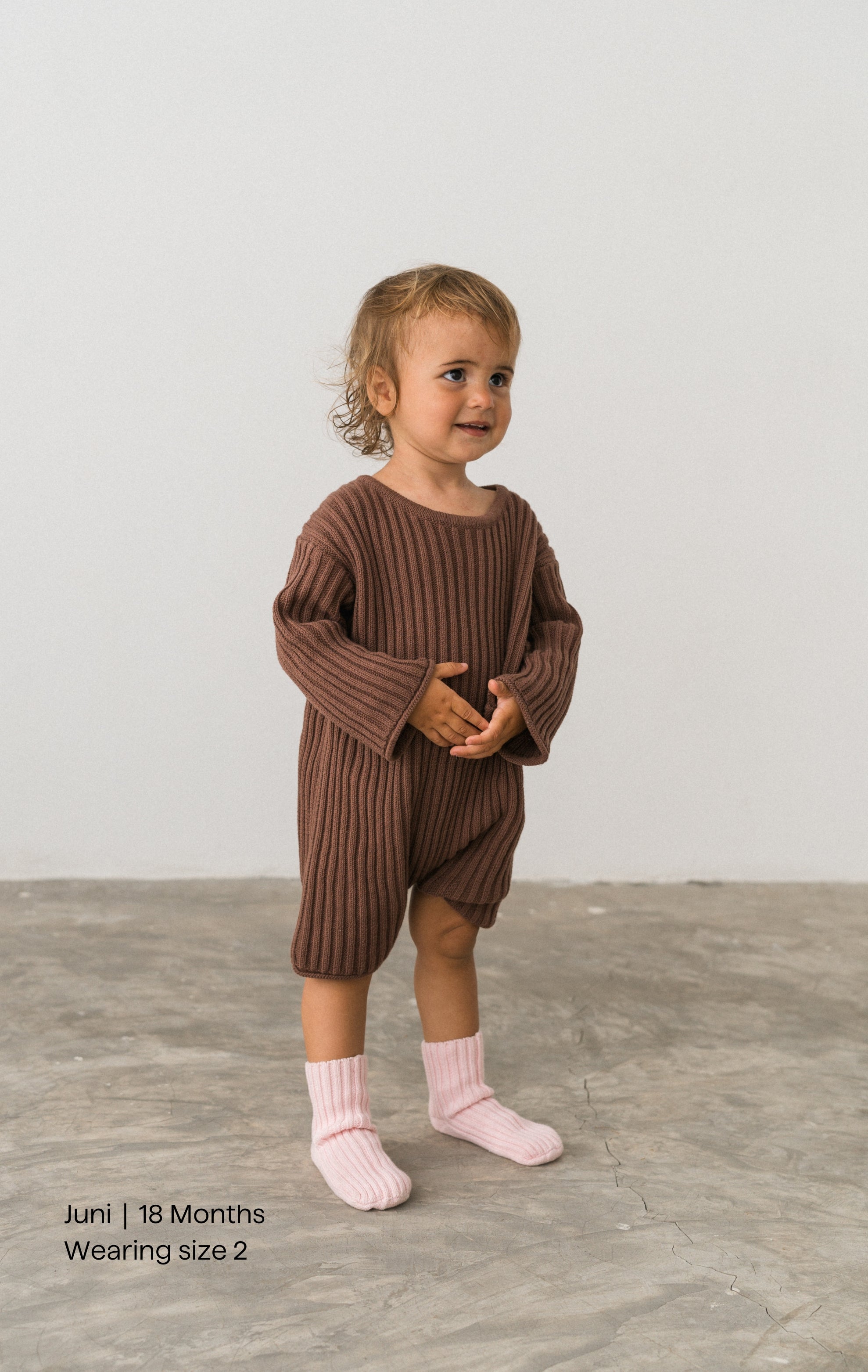 Essential Knit Romper | Cocoa