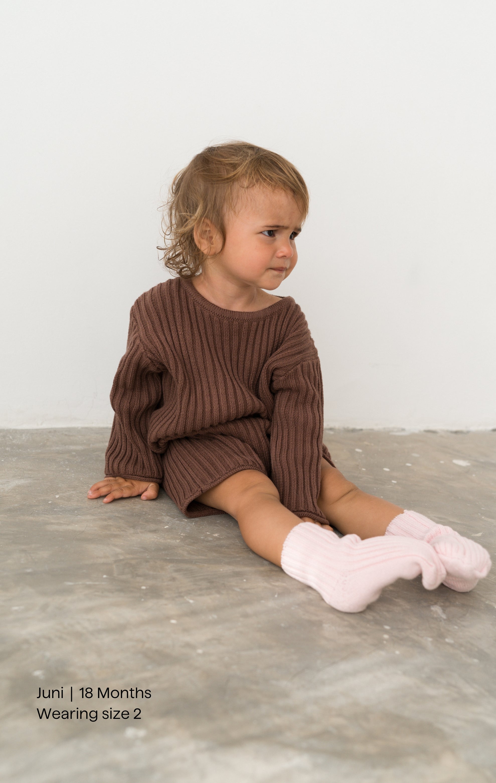 Essential Knit Romper | Cocoa