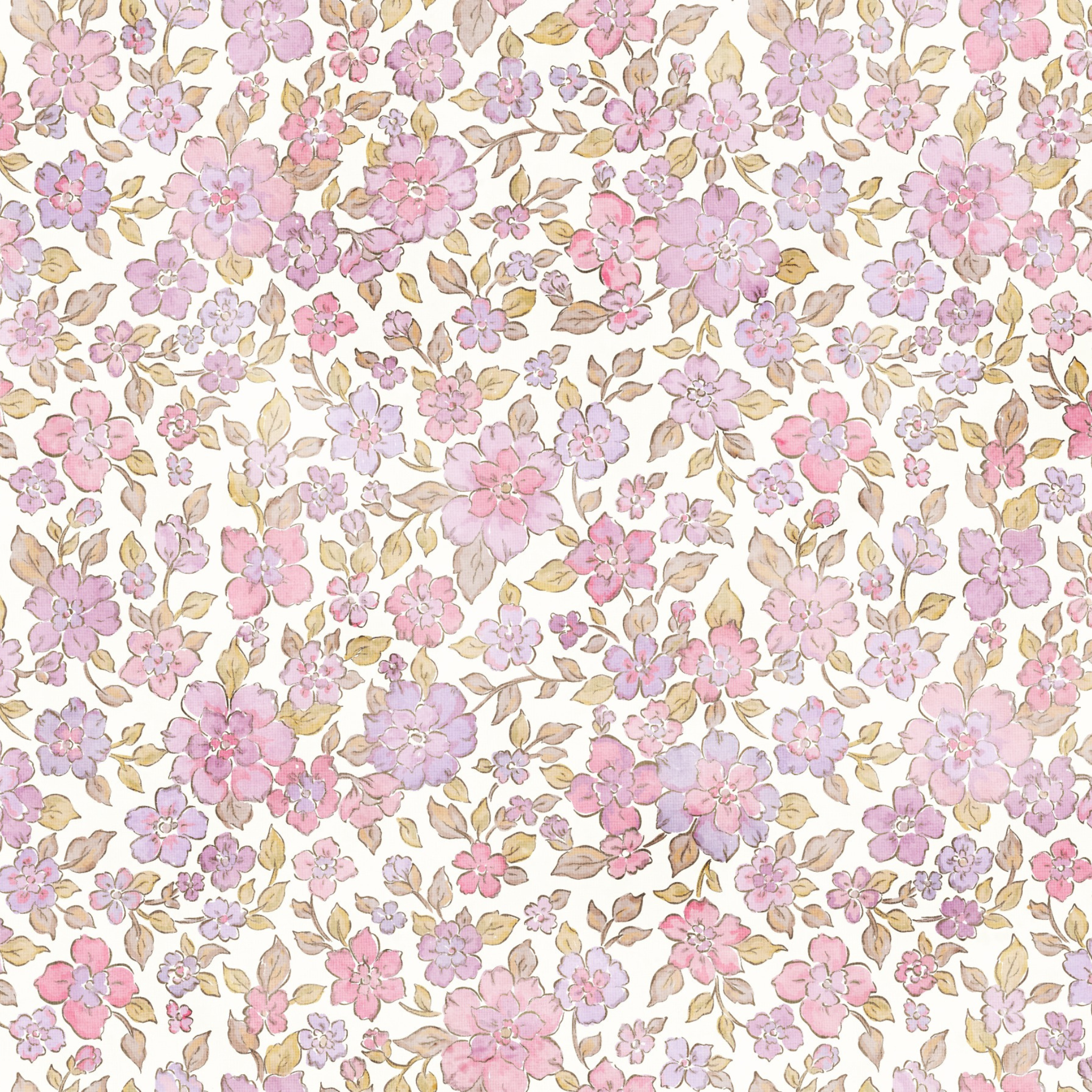 Florence Dress | Lavender Bloom Print