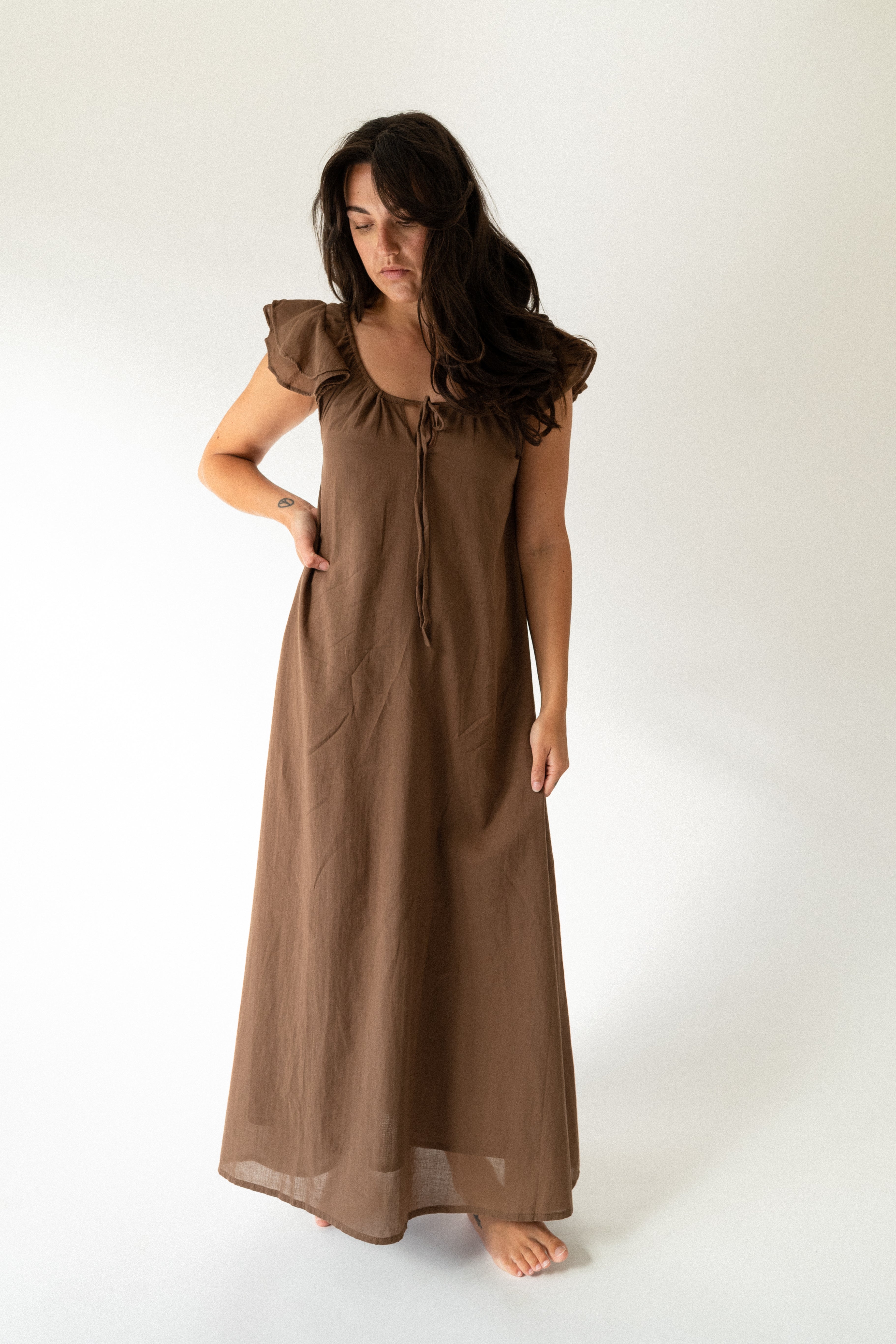 Paloma Maxi Dress | Cocoa