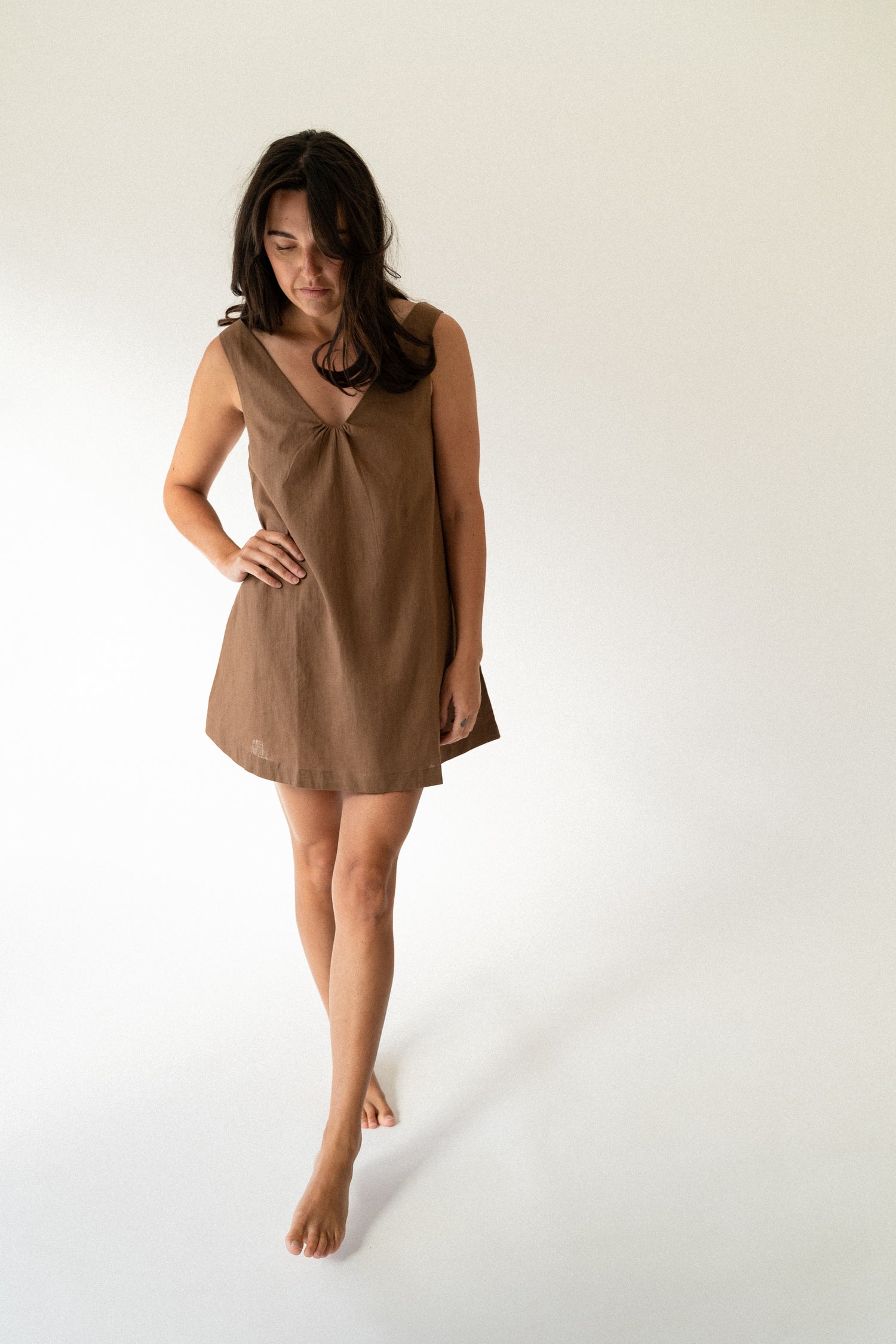 Pia Mini Dress | Cocoa