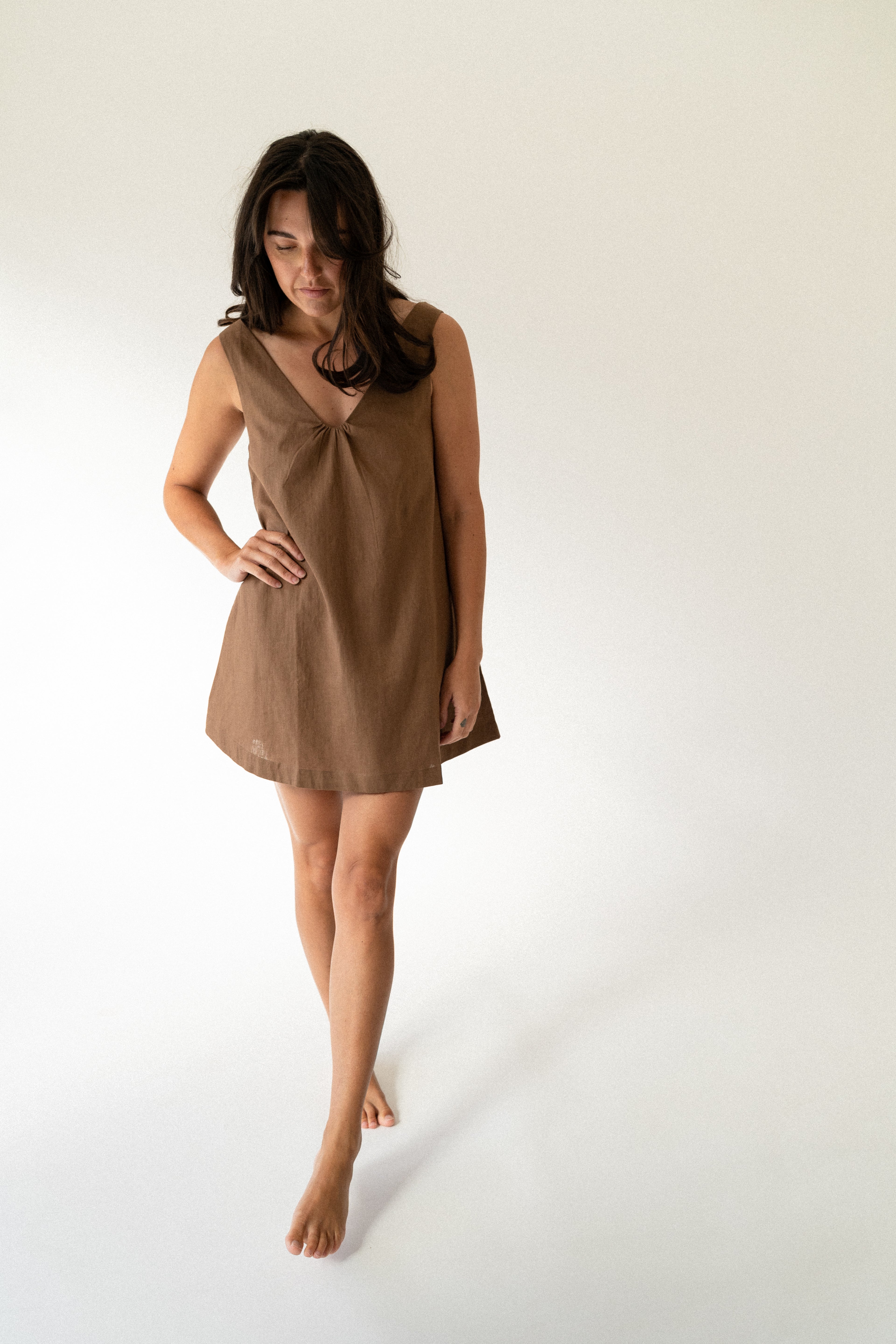 Pia Mini Dress | Cocoa
