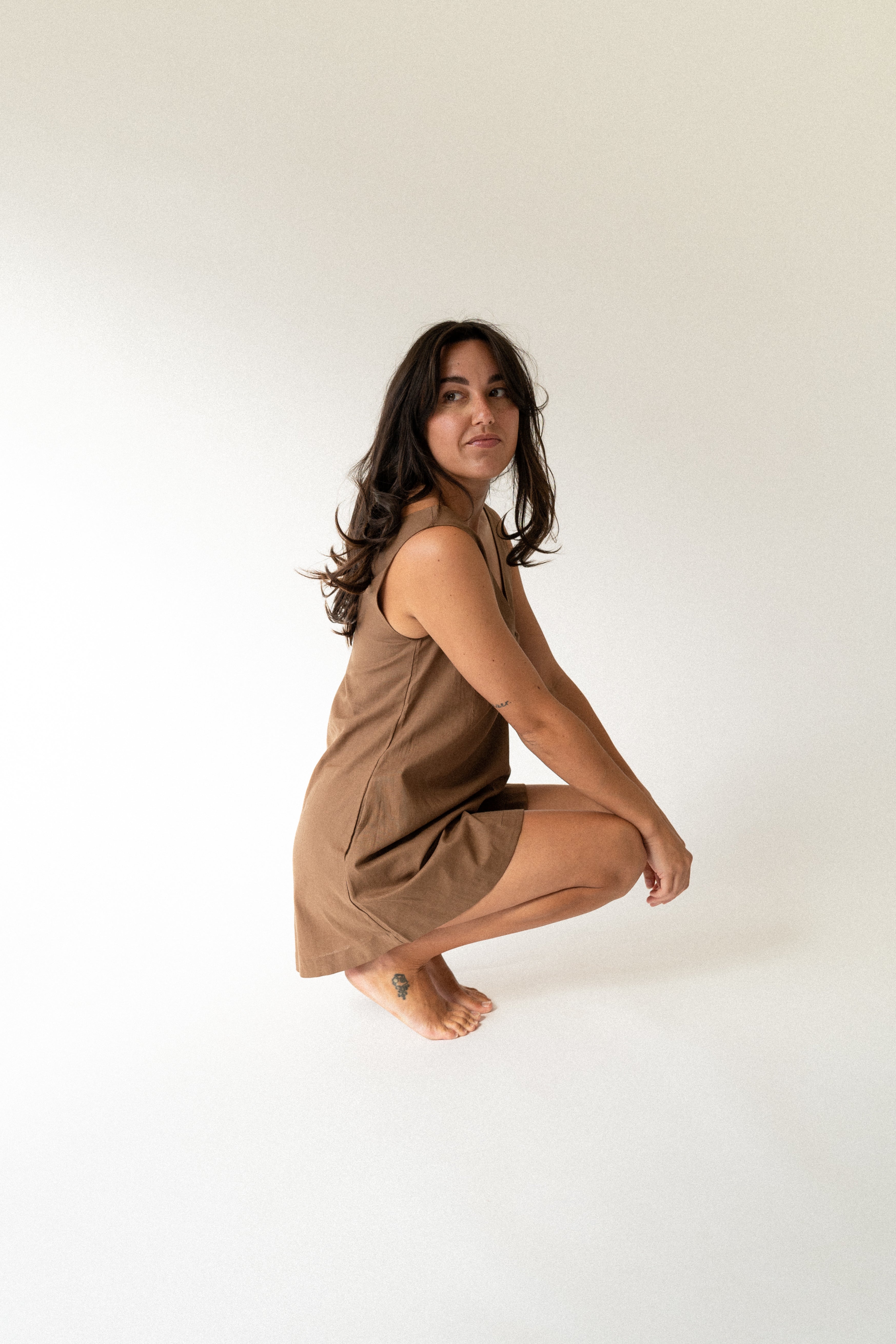 Pia Mini Dress | Cocoa