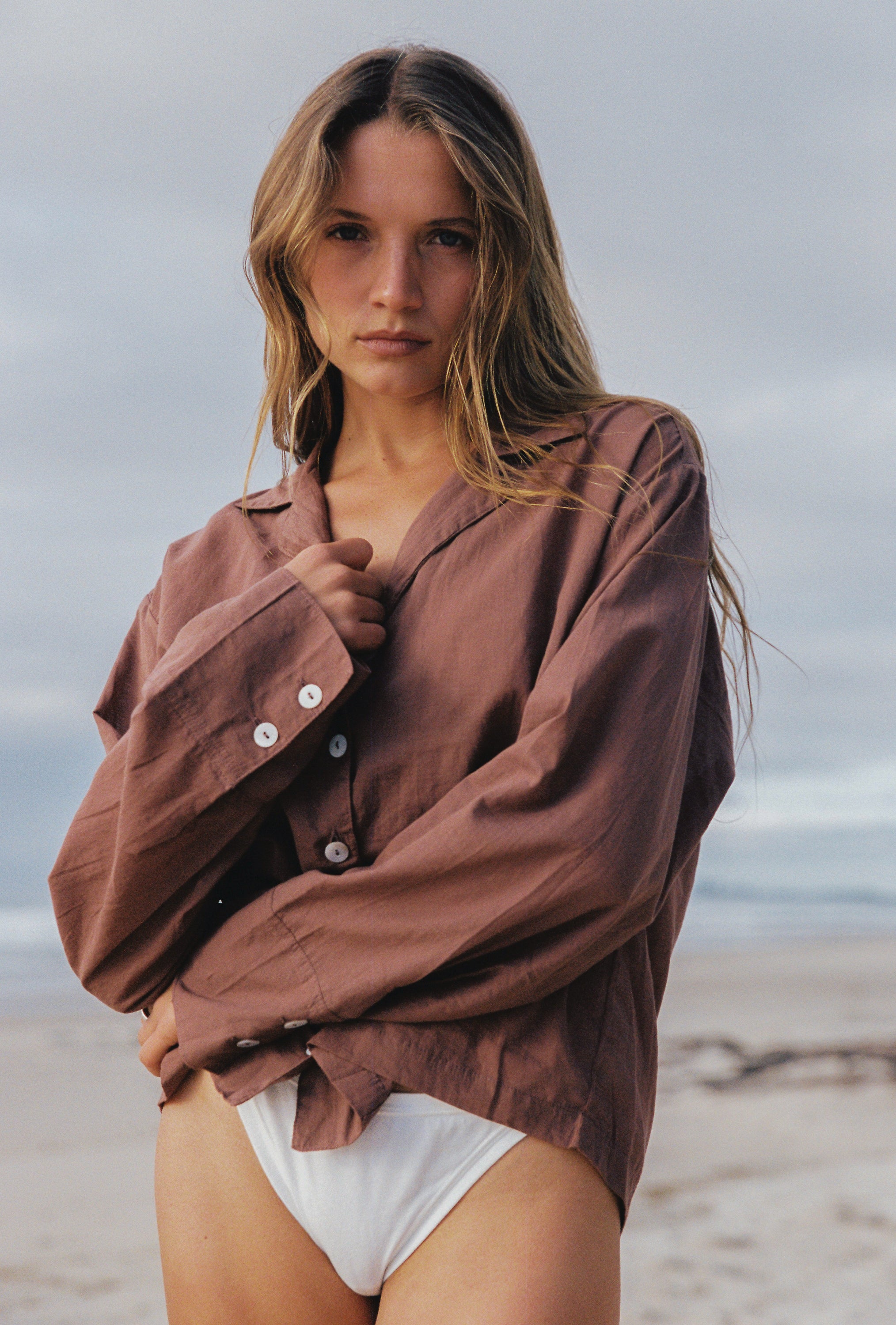 Stevie Shirt | Carob