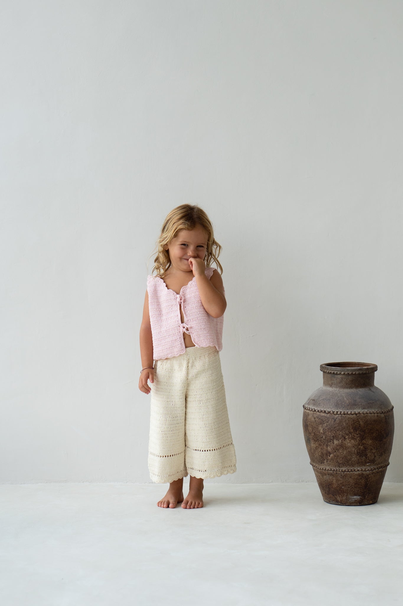 Crochet Pants | Natural