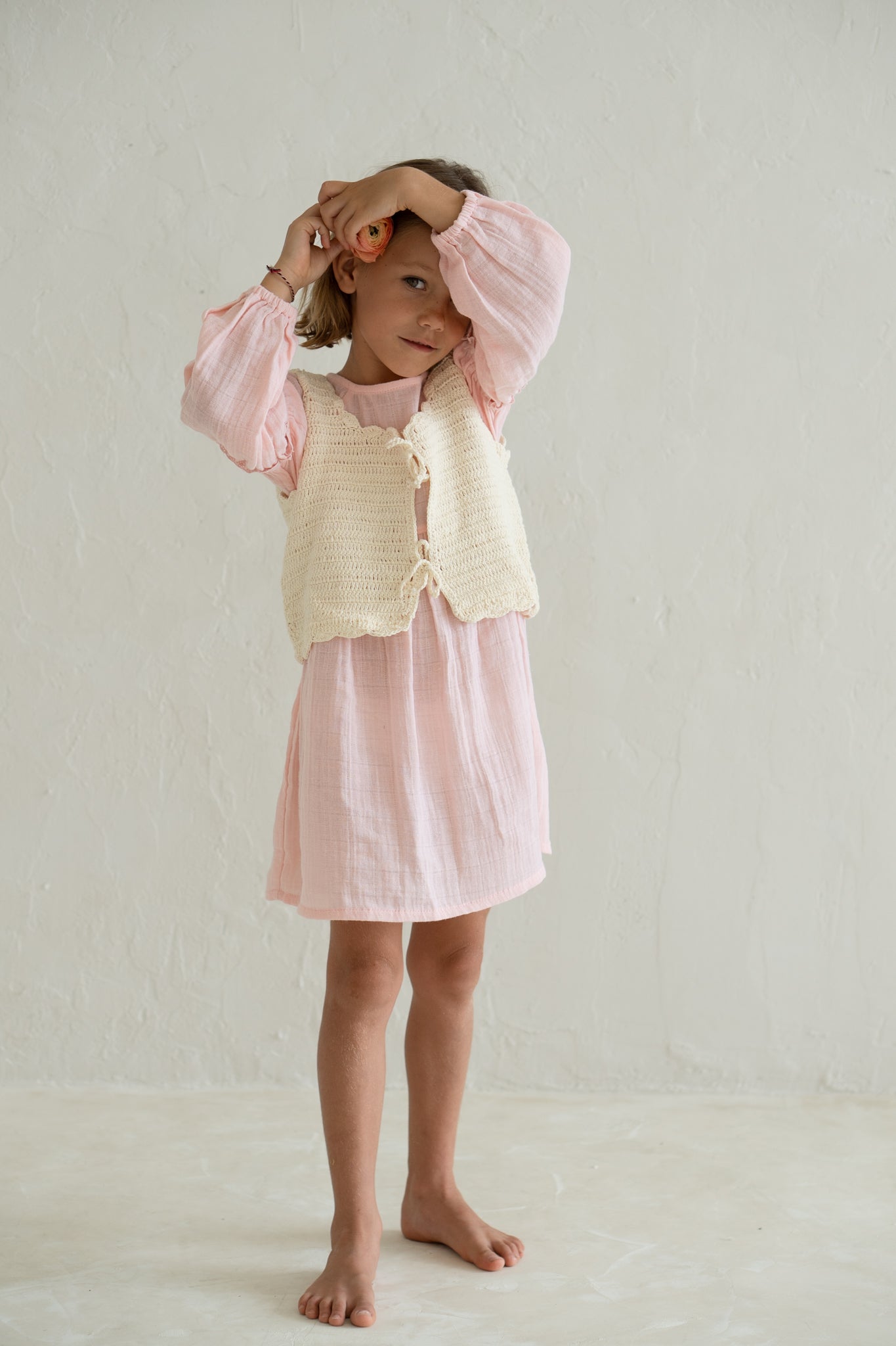 Crochet Vest | Natural