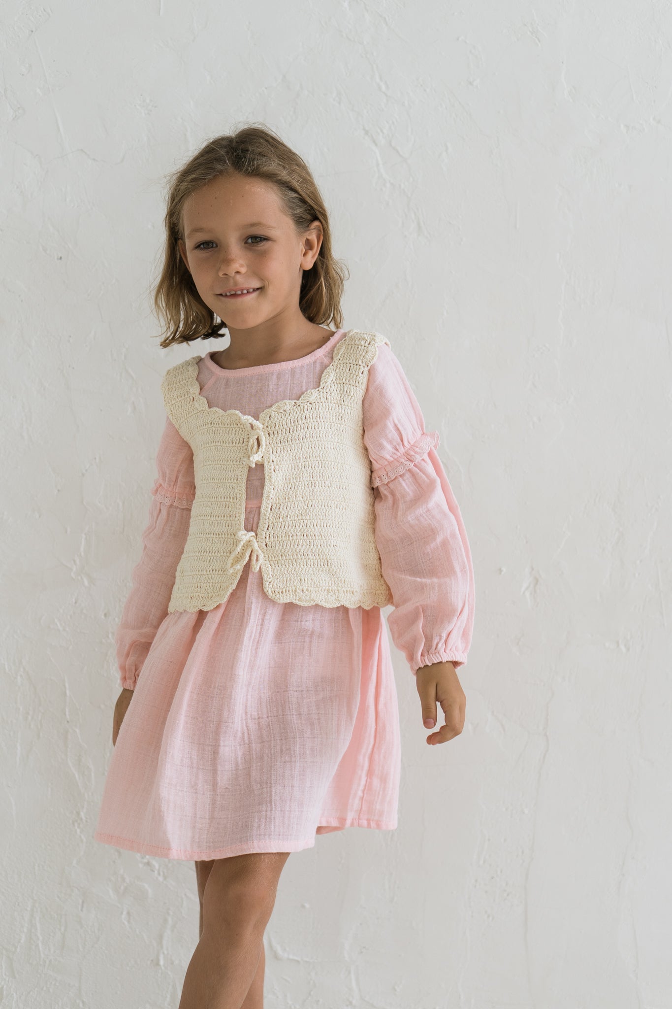 Crochet Vest | Natural