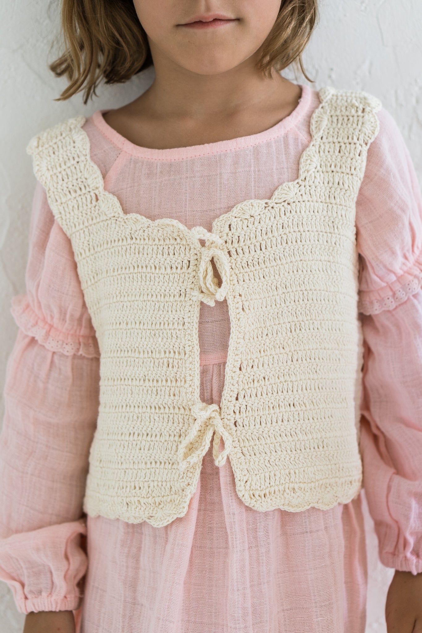 Crochet Vest | Natural