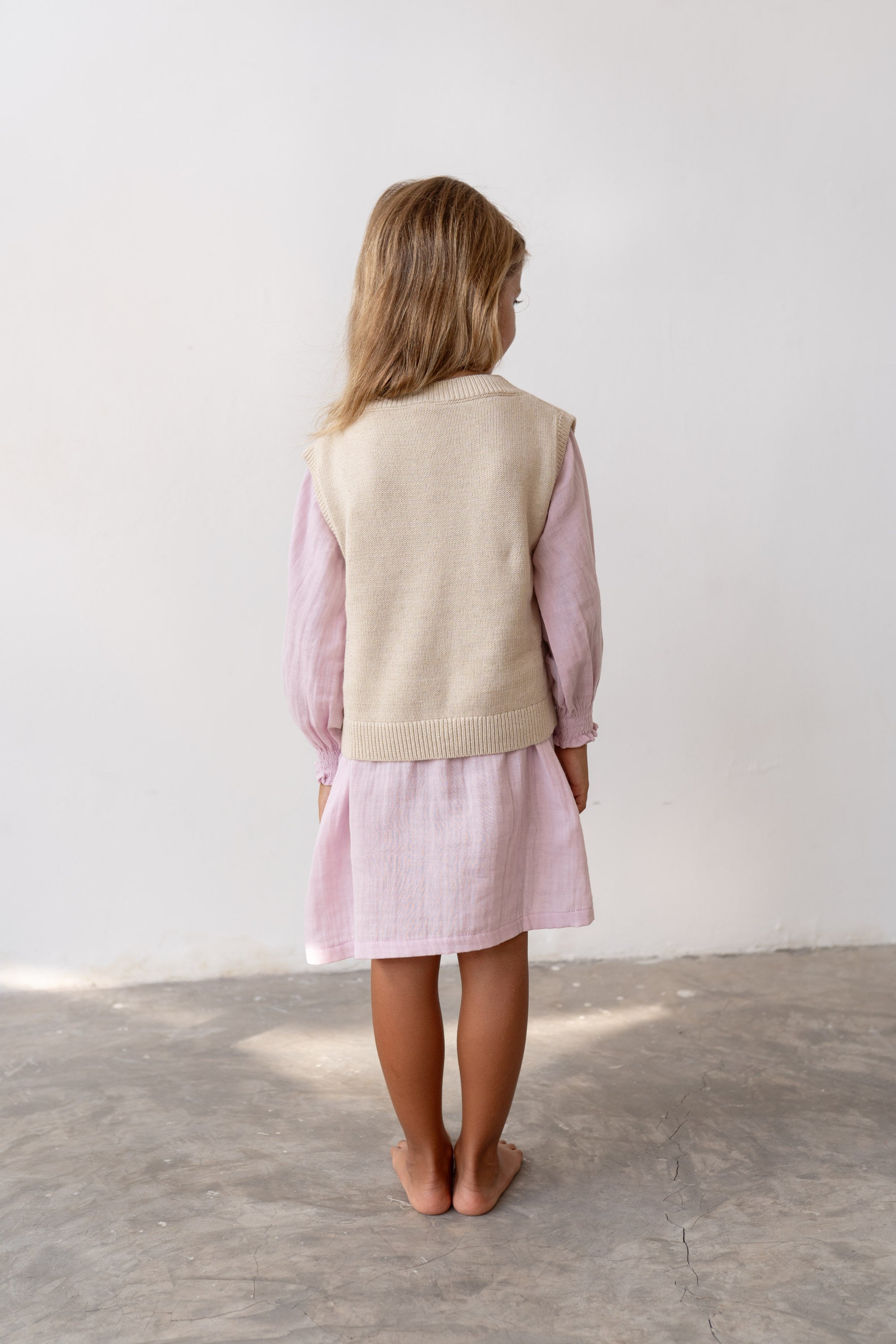Knit Vest | Natural