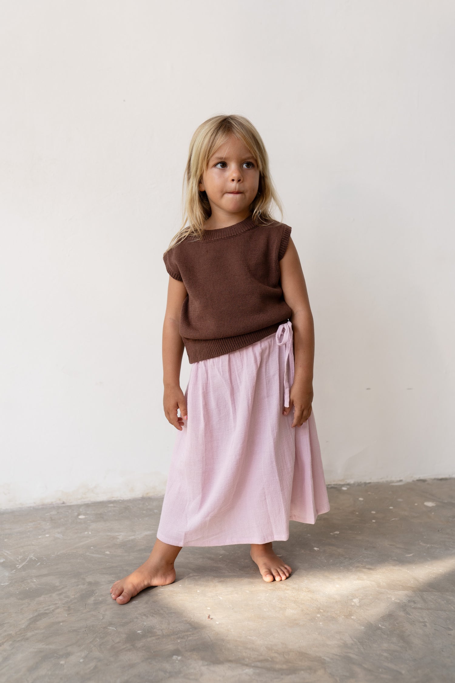 Knit Vest | Cocoa