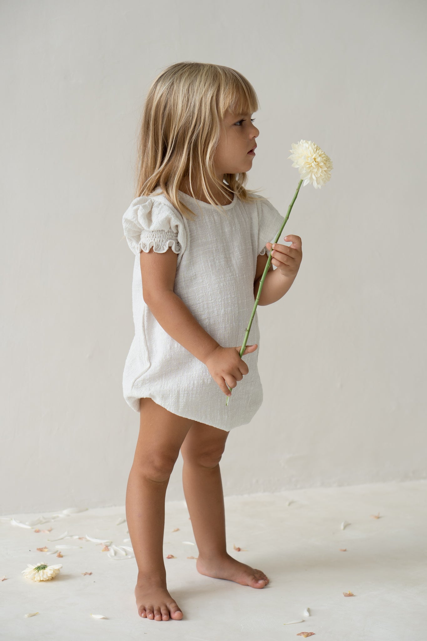 Summer Meadow Romper | Pearl