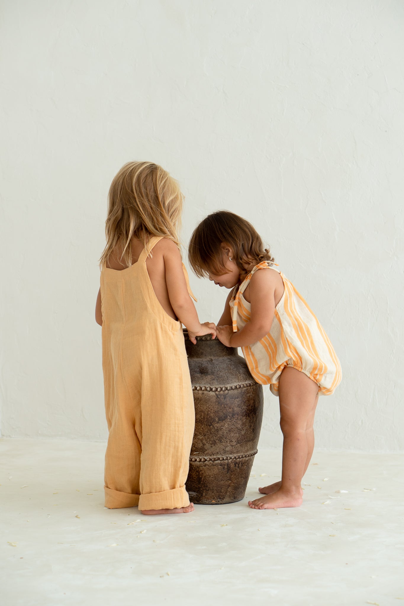 Lottie Romper | Sunburst Stripe
