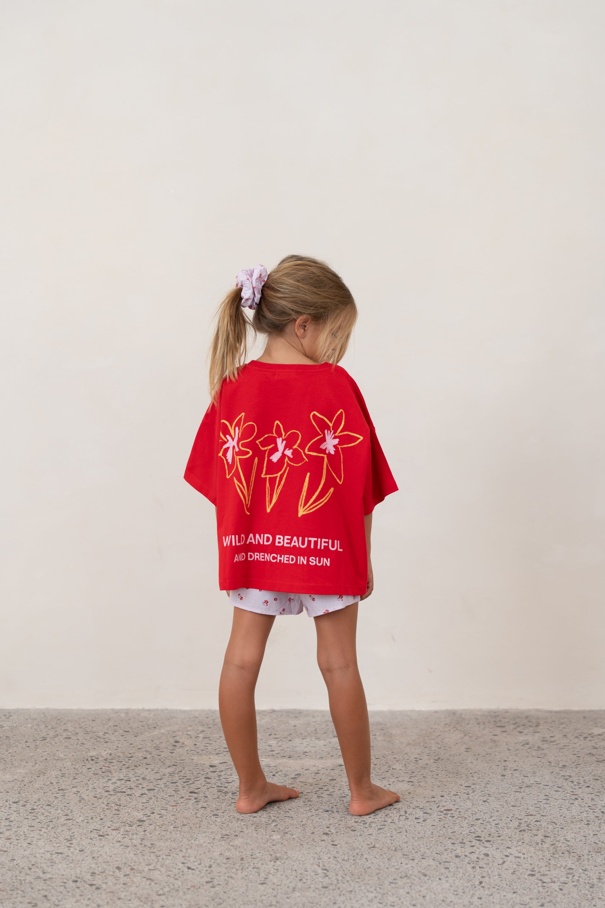 Live Like Flowers Tee | Cherry