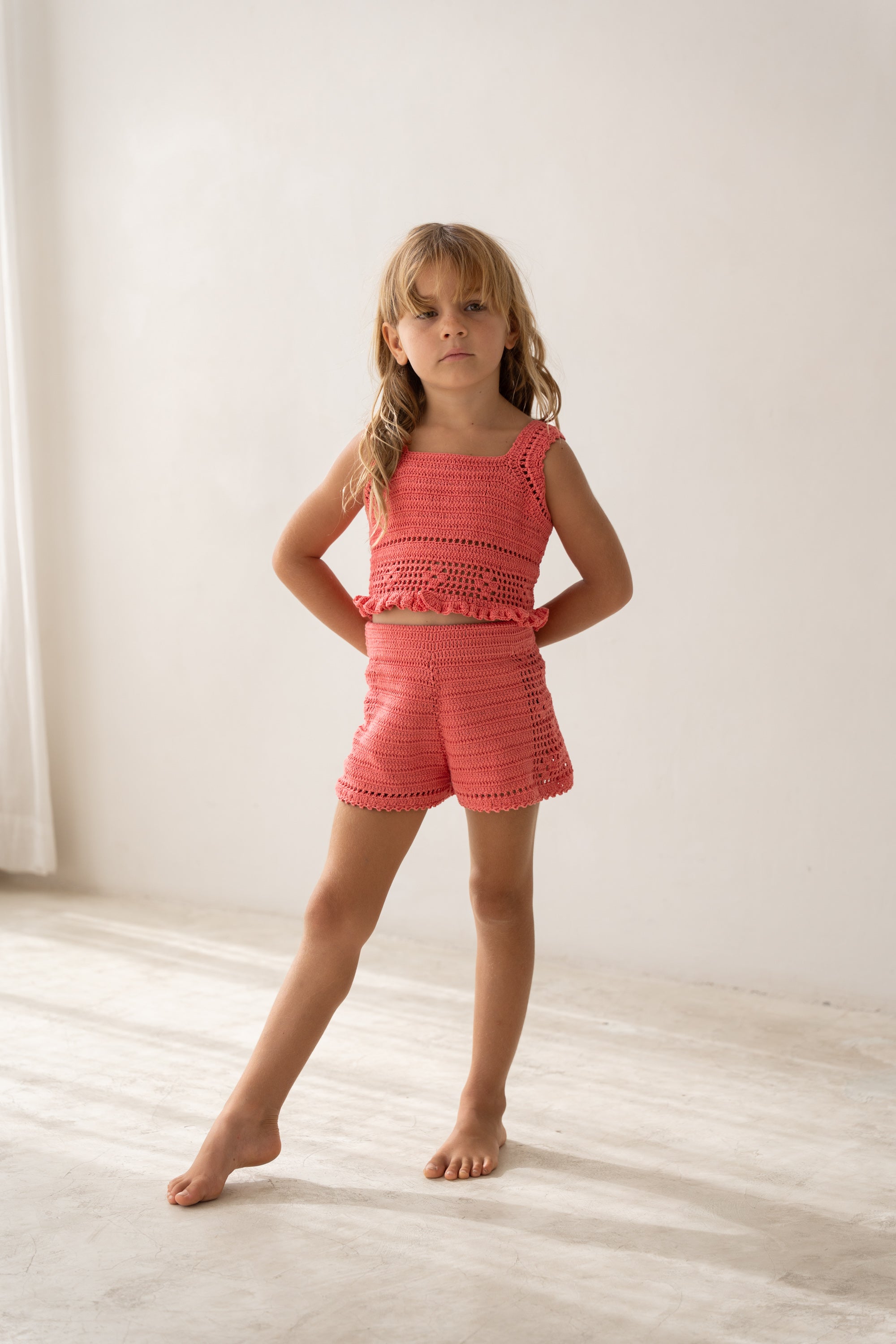 Crochet Shorts | Hibiscus