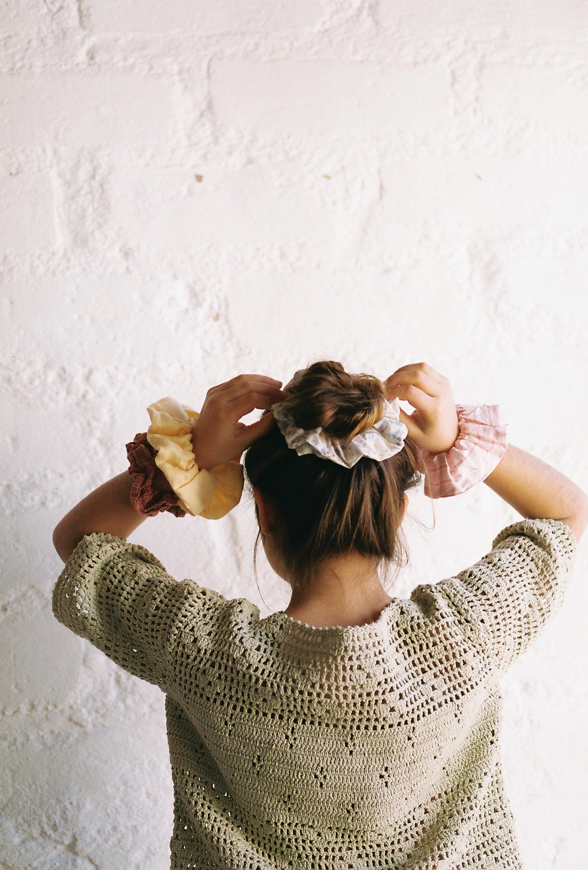 Scrunchie | Indigo Bloom