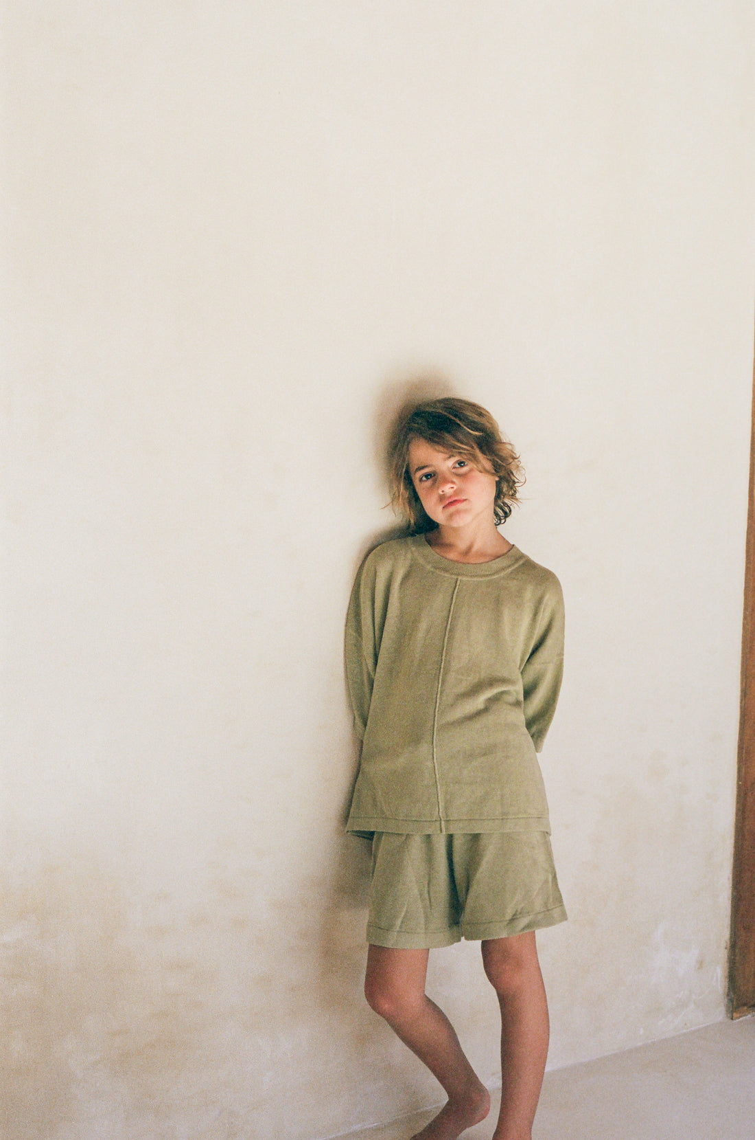 Lightweight Knit Shorts | Moss