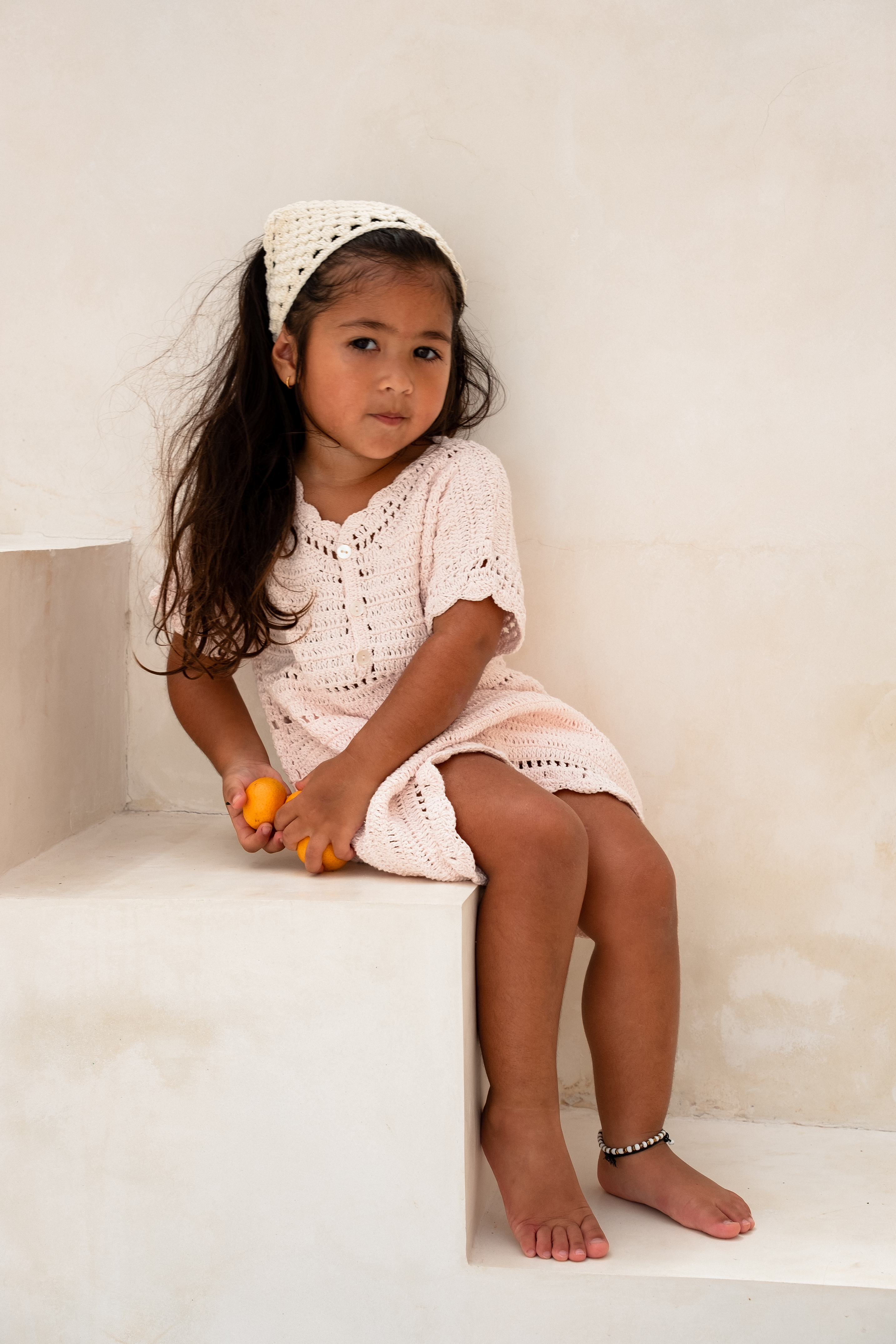 children crochet dress. 100% cotton. Girls crochet dress