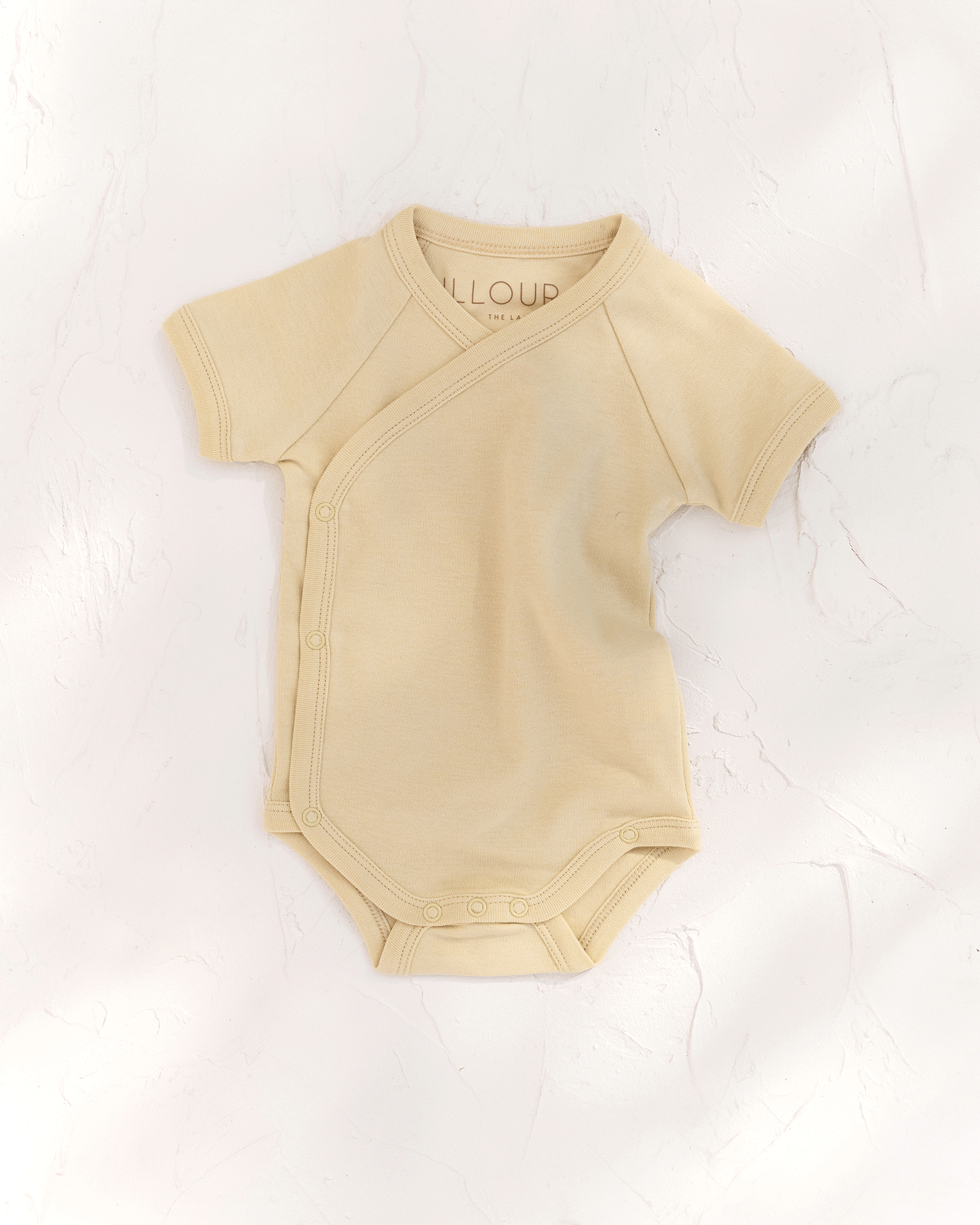 Short Sleeve Kimono Bodysuit | Citrus