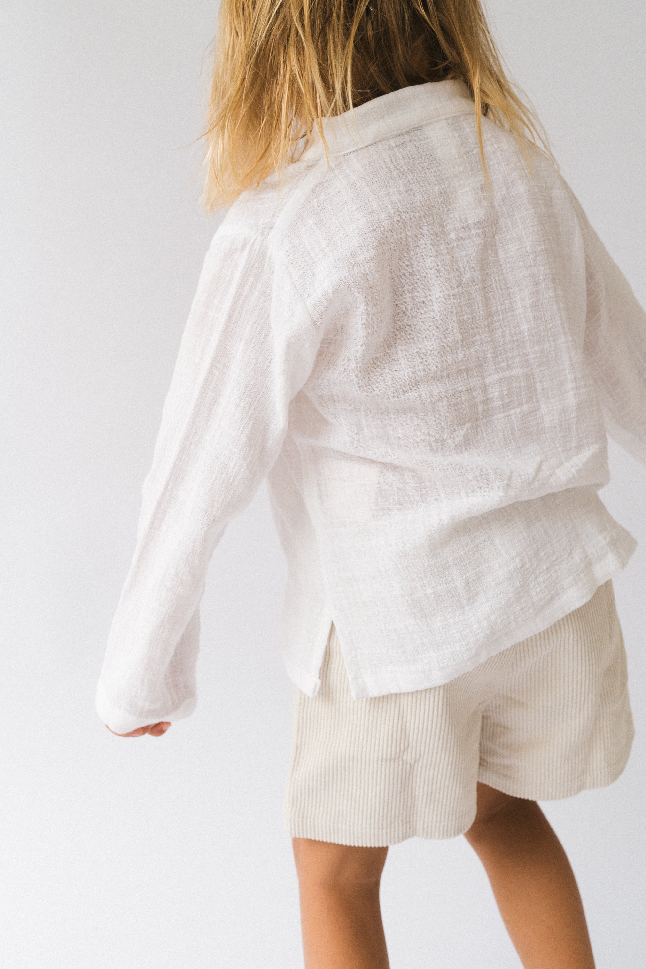 Unisex Cove cotton Shirt | Off-White