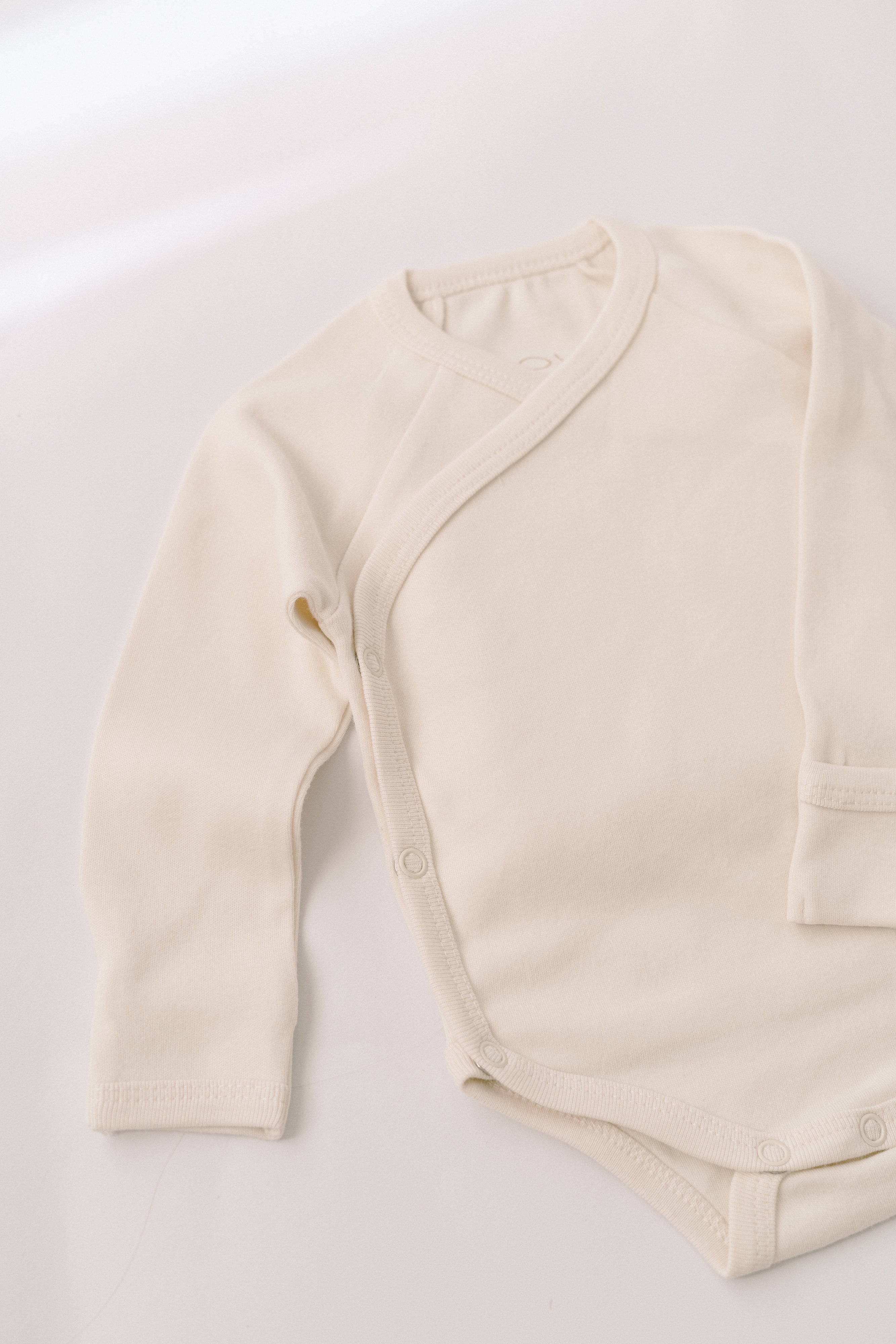 kimono baby bodysuit romper organic cotton