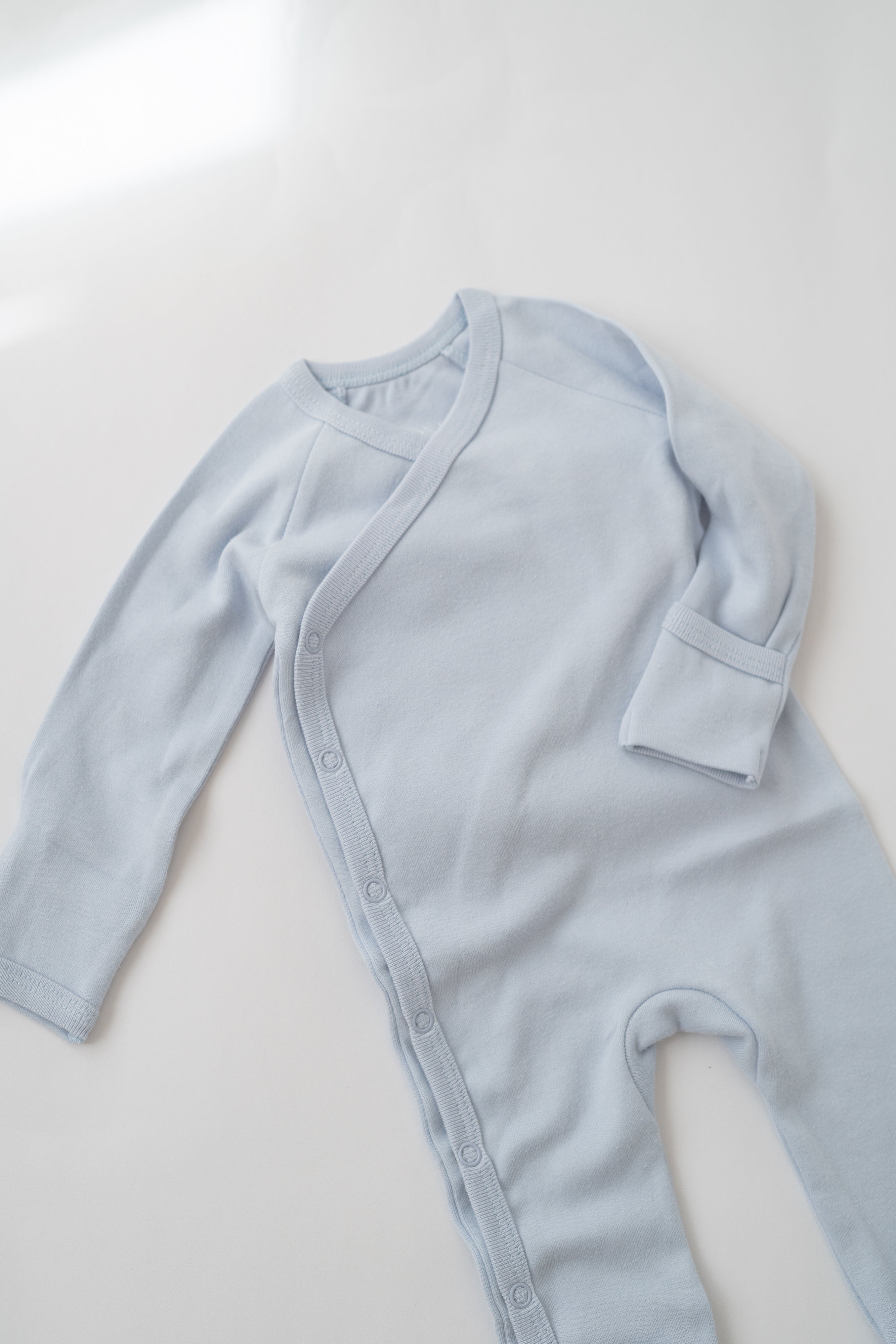 footed baby bodysuit romper organic cotton